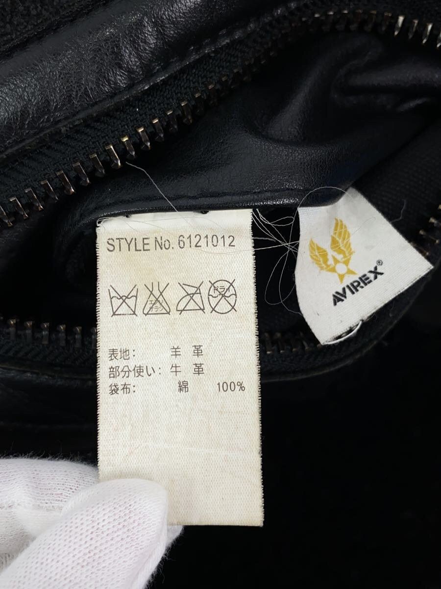 Avirex Avirex Avirex Avirex Sheepskin Flight Jacket Black Size US XL / EU 56 / 4 - 4 Thumbnail