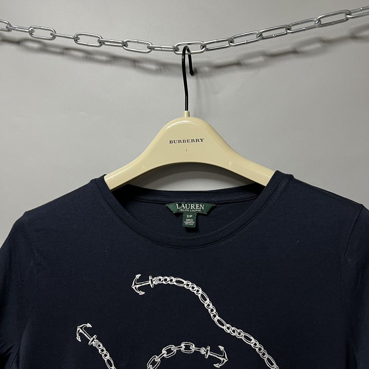 Ralph Lauren Lauren Ralph Lauren T Shirt “anchor” print ⚓️ Size S / US 4 / IT 40 - 2 Thumbnail