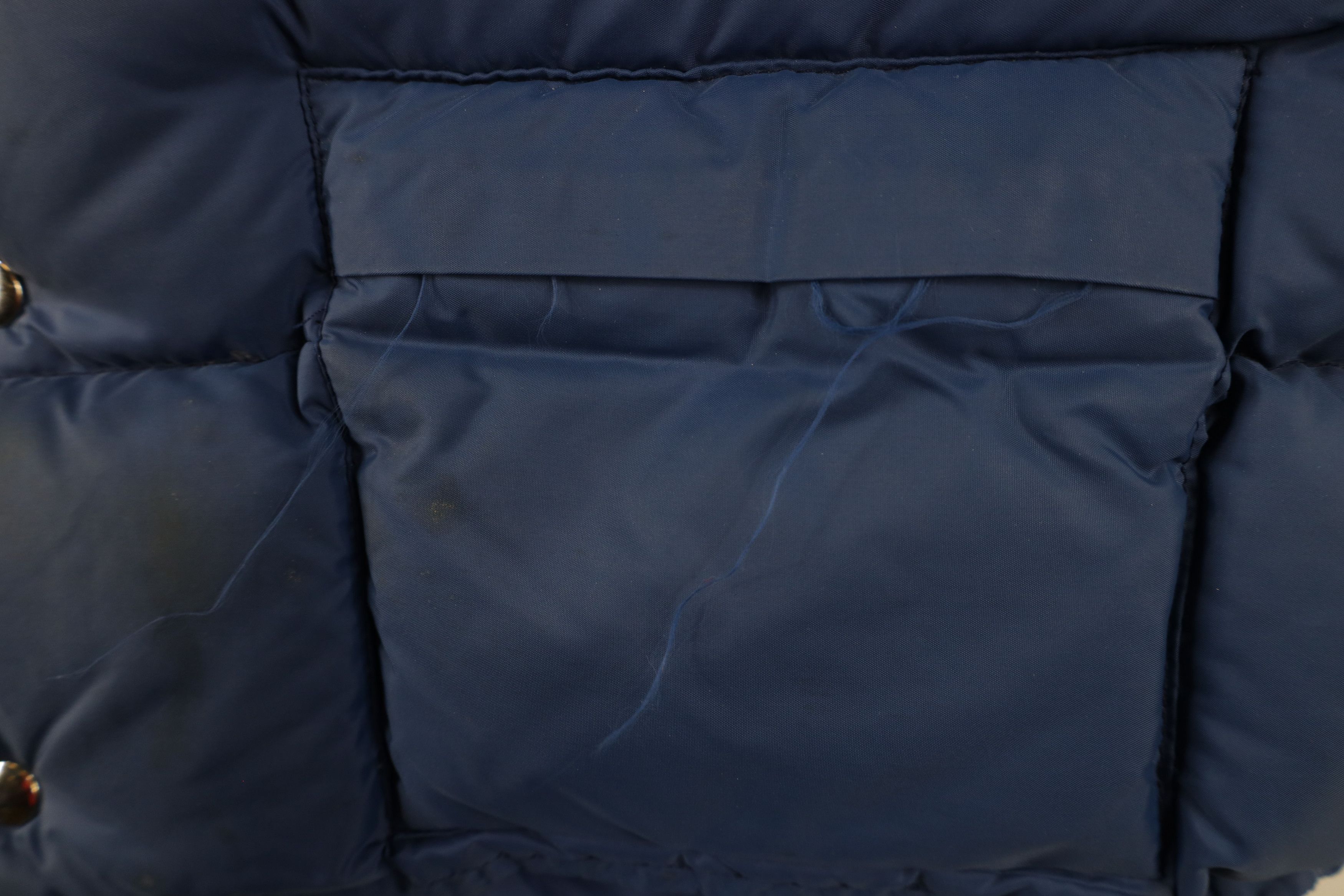 Vintage Vintage 70s Streetwear Duck Down Puffer Vest Jacket Blue Size US XL / EU 56 / 4 - 6 Thumbnail