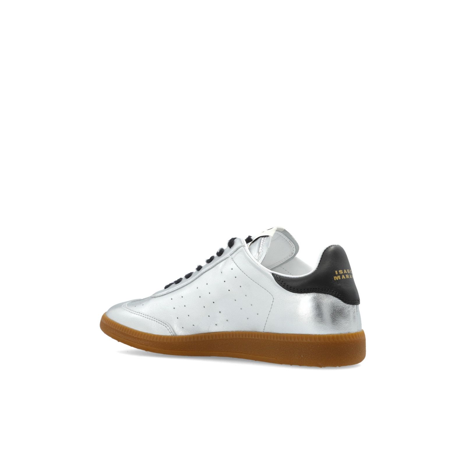 Isabel Marant ISABEL MARANT Kaycee Silver Leather Sneakers New & Authentic Size US 8 / IT 38 - 3 Thumbnail