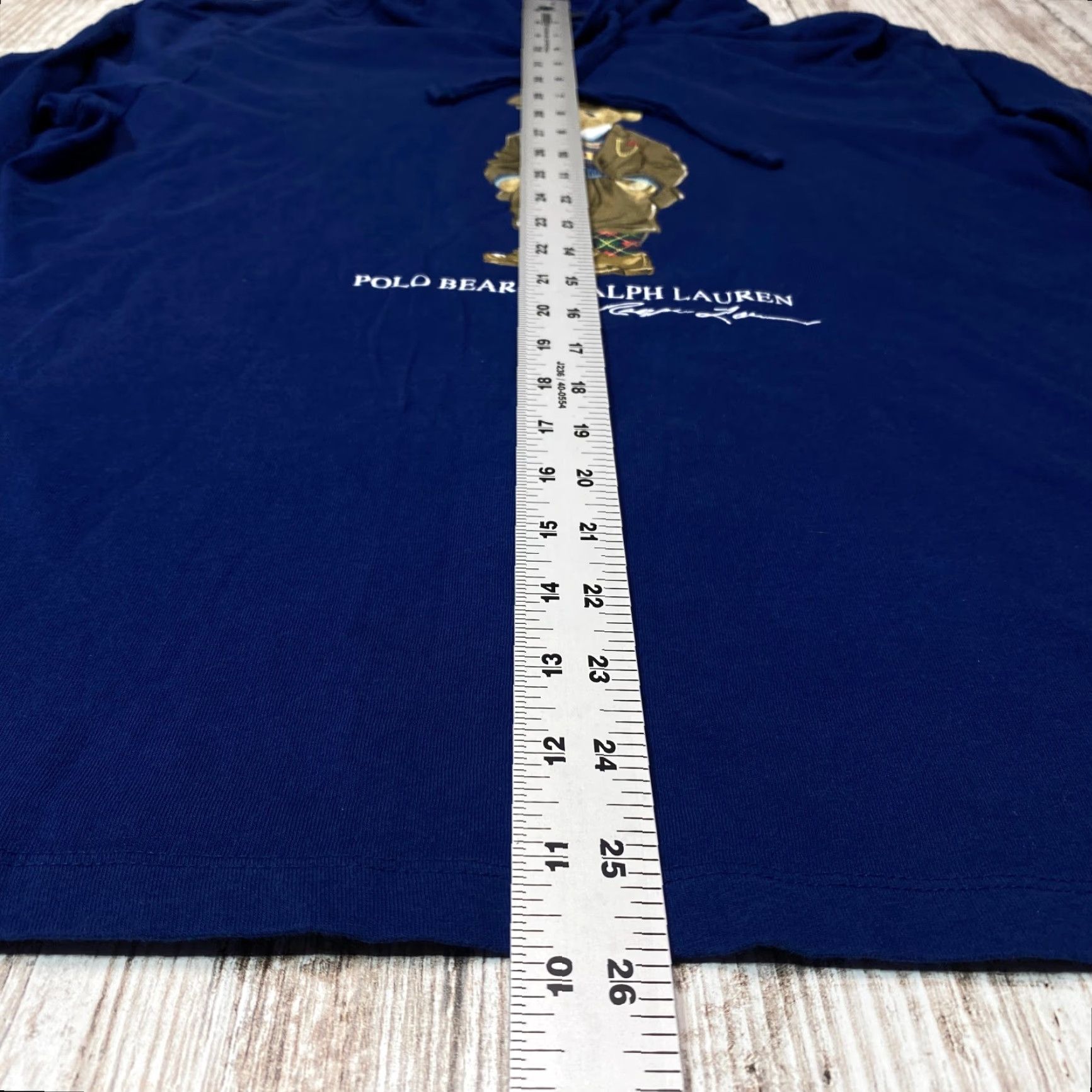 Polo Ralph Lauren Polo Ralph Lauren Hoodie Mens Medium Blue Polo Bear with Hat Pullover Sweatshirt Size US M / EU 48-50 / 2 - 7 Thumbnail
