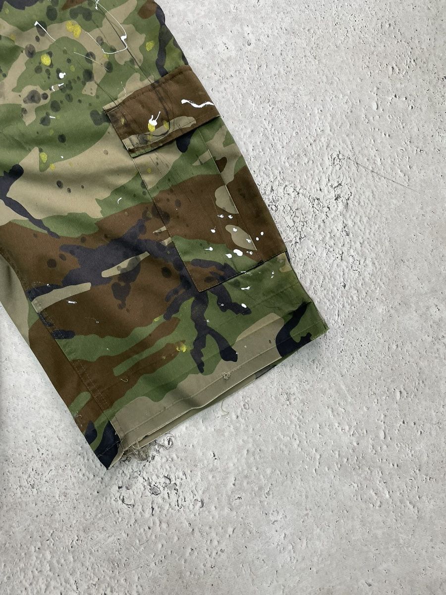 Carhartt Cargo 90s baggy wide leg shorts pained Gallery Dept style Size US 34 / EU 50 - 7 Thumbnail