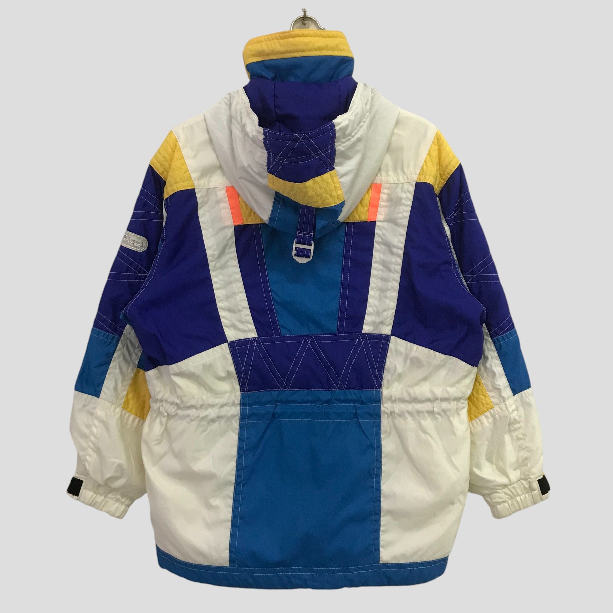 Japanese Brand × Vintage Vintage Head Colour Block Ski Wear Hoodie Jacket Large Size Size US L / EU 52-54 / 3 - 3 Thumbnail