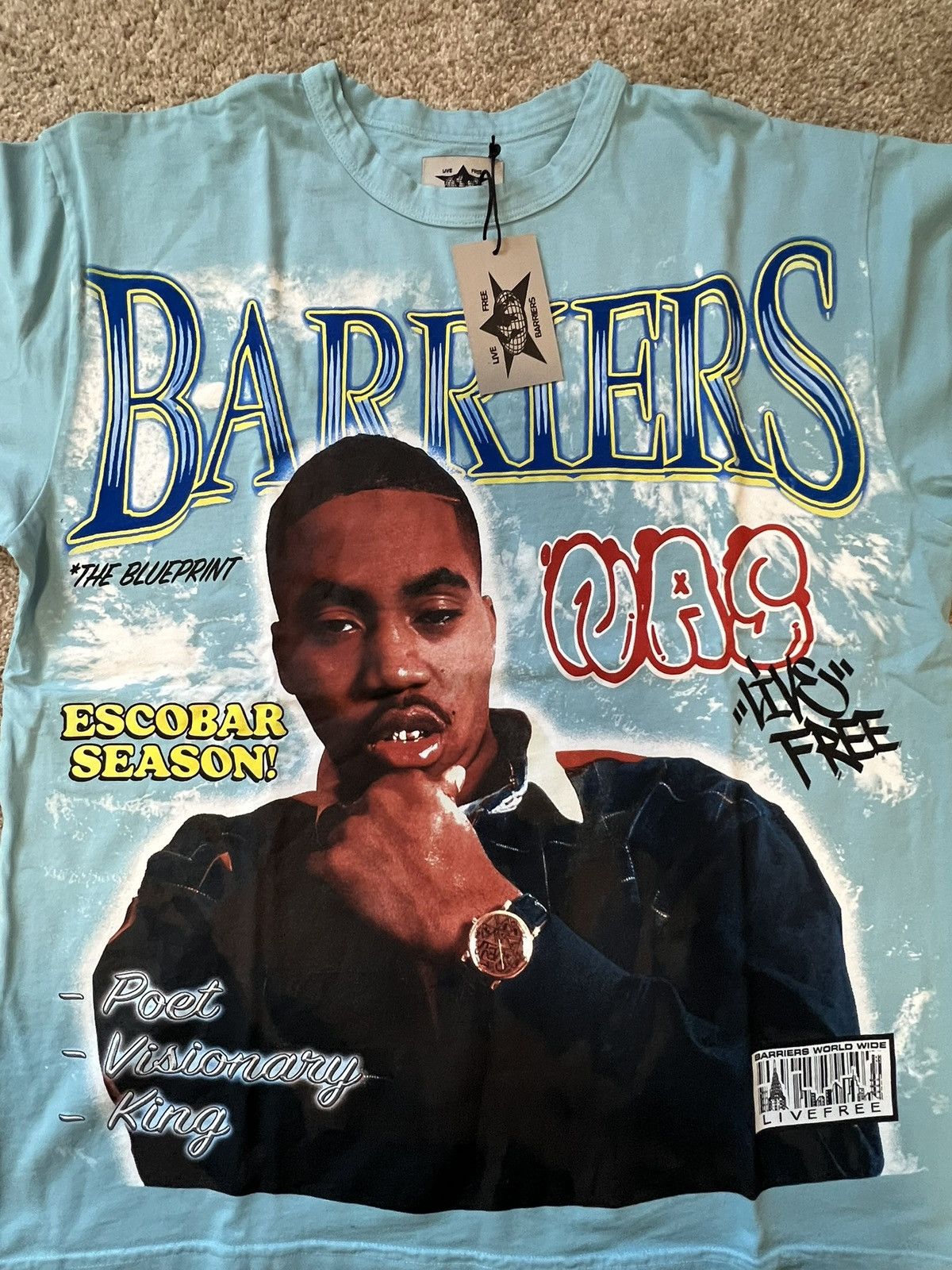 Barriers Barriers x Nas Size US M / EU 48-50 / 2 - 2 Thumbnail