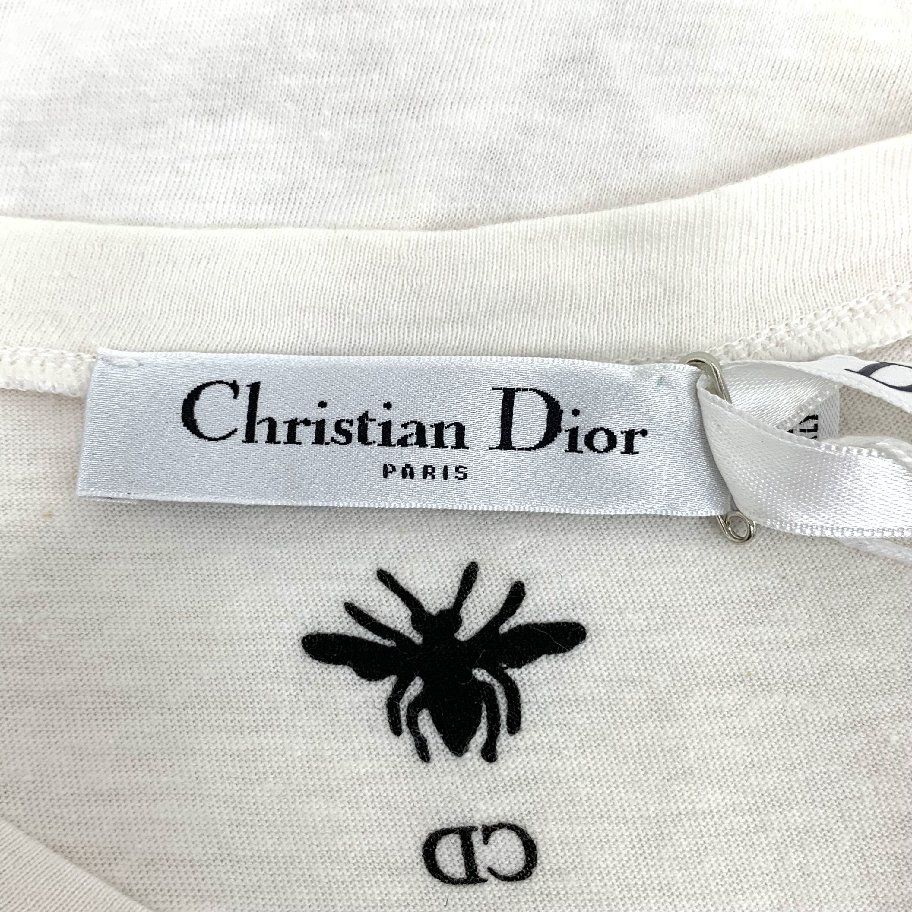Dior Dior Logo T-Shirt White (M) Size US M / EU 48-50 / 2 - 5 Thumbnail