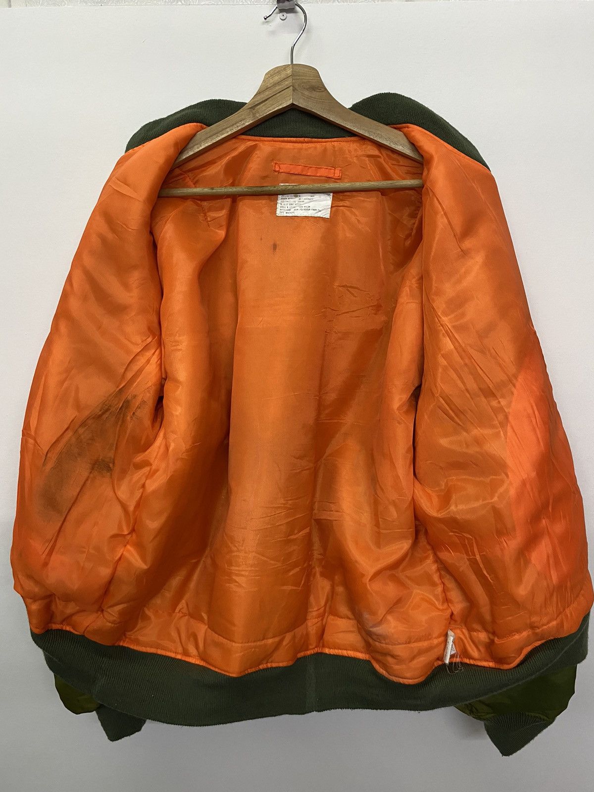 Vintage Air Force Intermadiate MA Bomber Jacket Size US L / EU 52-54 / 3 - 7 Thumbnail