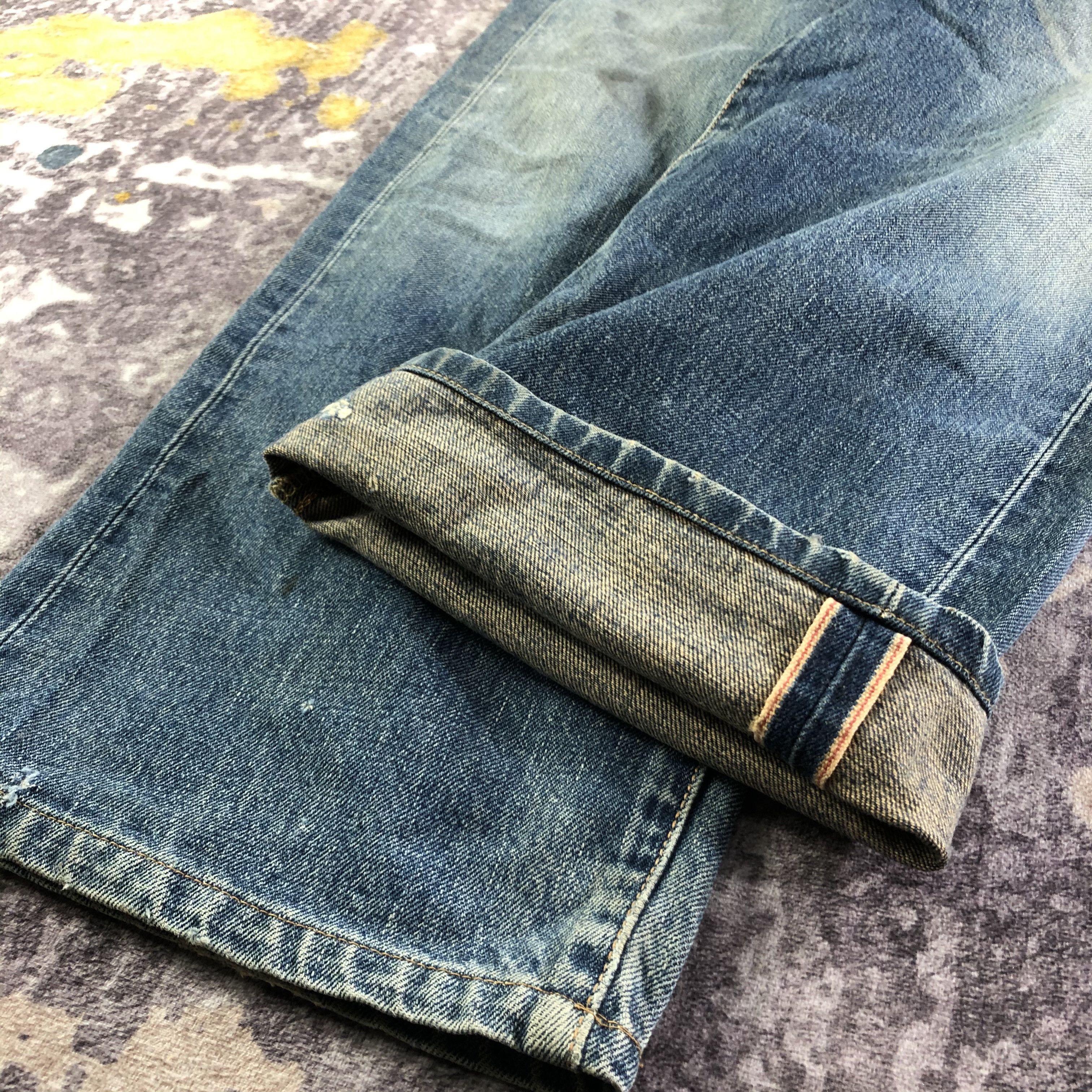 Edwin 90s Vintage Edwin 505 Selvedge Jeans-JM3596 Size US 32 / EU 48 - 6 Thumbnail