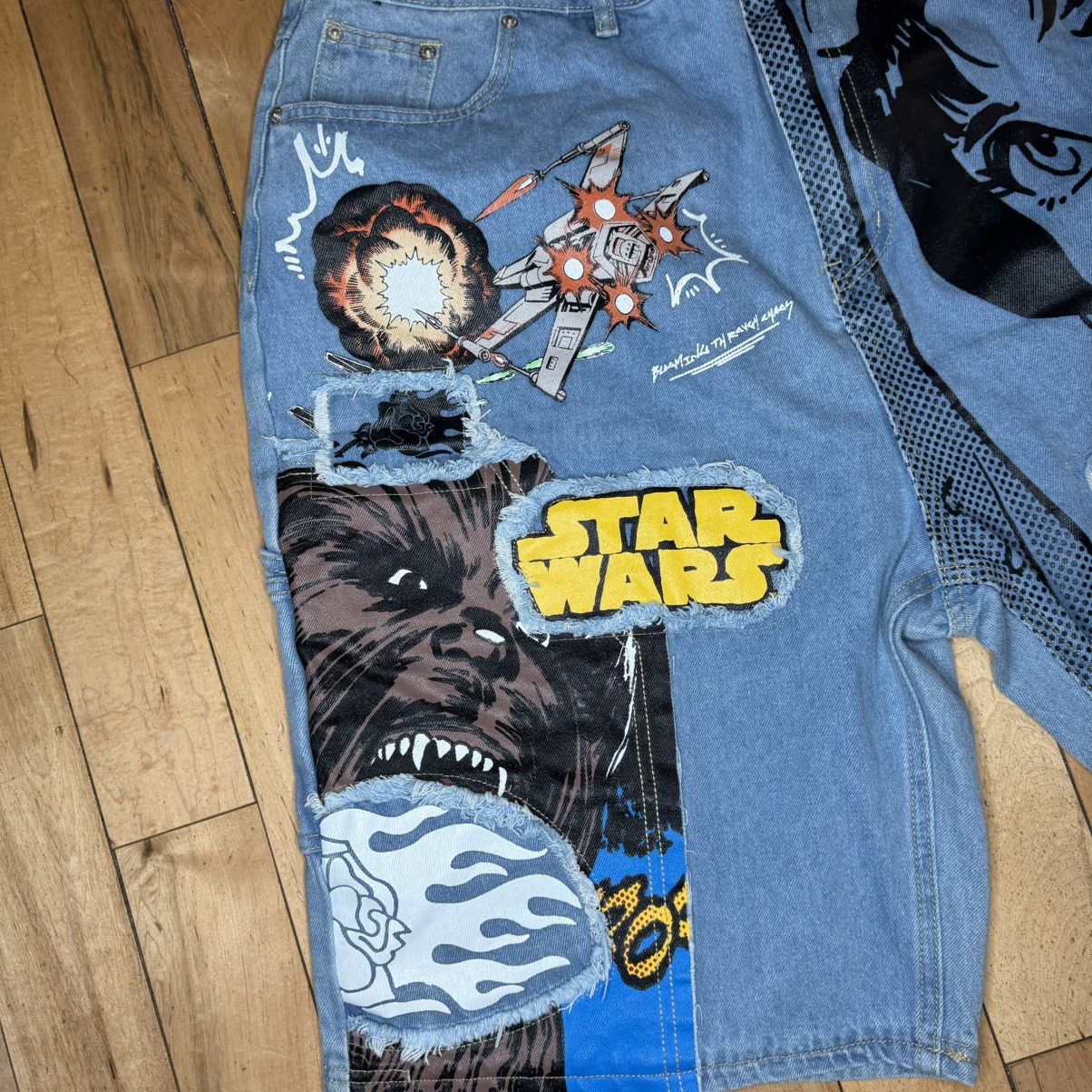 Civil Regime × Star Wars Civil Regime x Star Wars jean shorts sz 36 Size US 36 / EU 52 - 2 Thumbnail