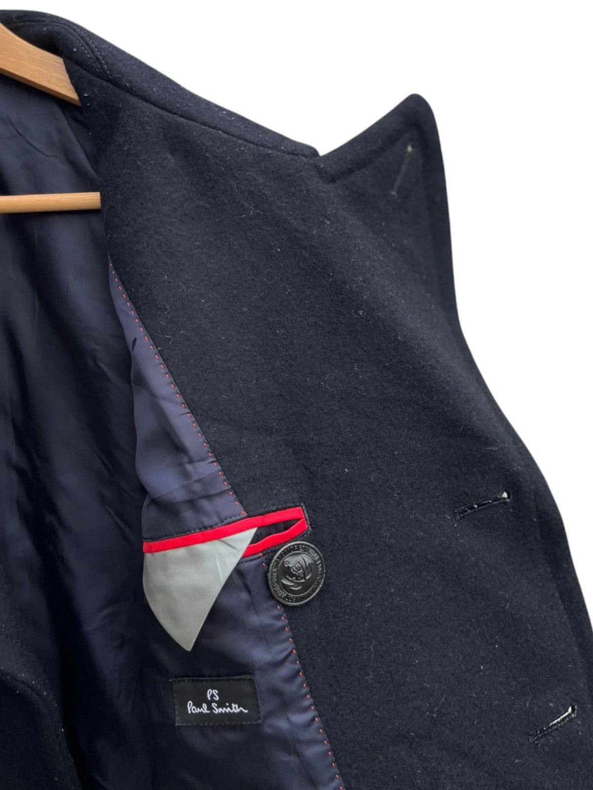 Paul Smith Paul Smith Wool Blend Peacoat Size US M / EU 48-50 / 2 - 8 Thumbnail