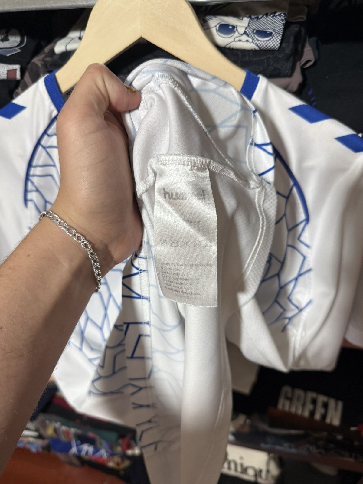 Hummel Everton Hummel 2022 2024 Training Football Soccer Jersey Size US XL / EU 56 / 4 - 7 Thumbnail