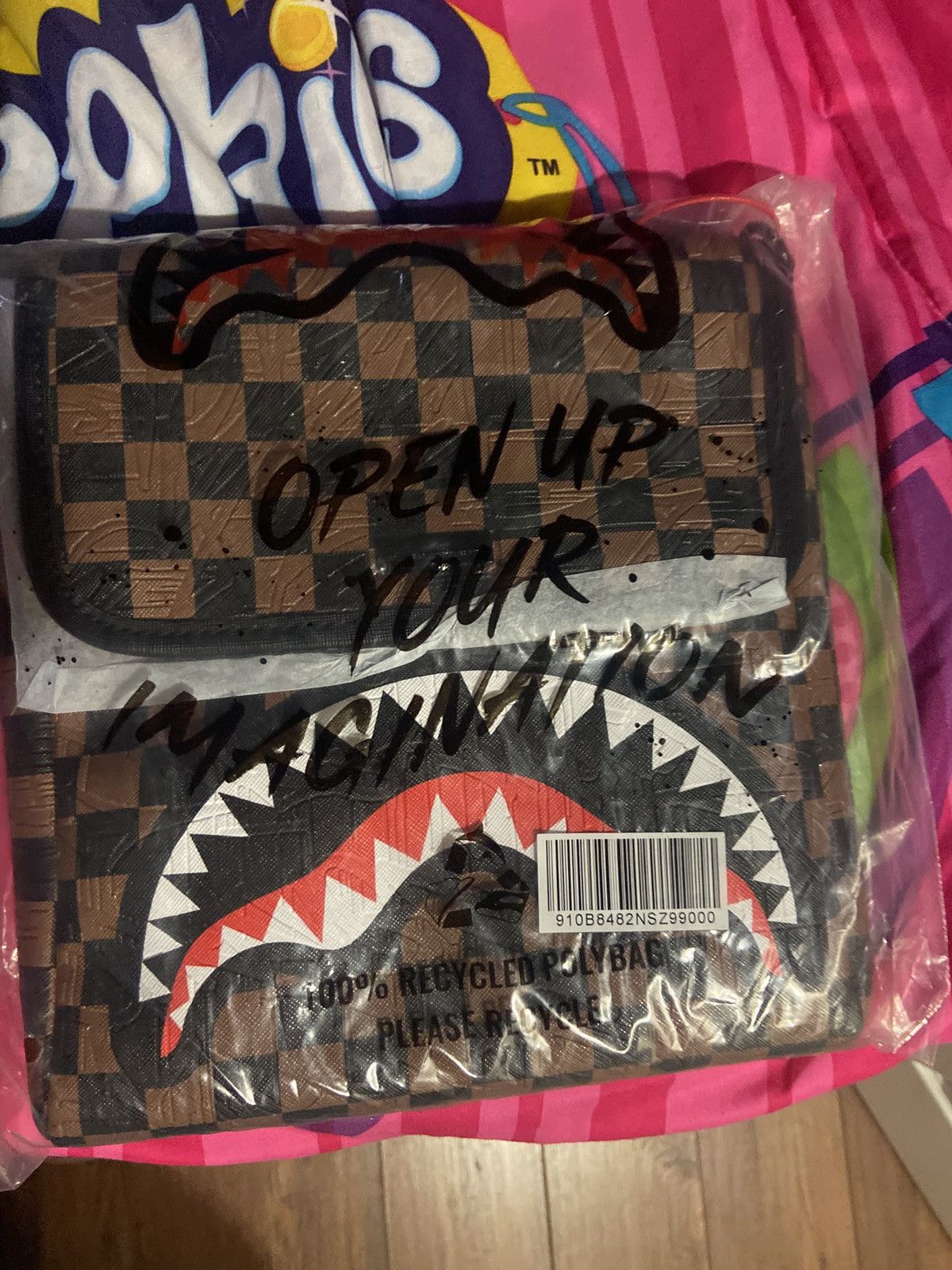 Sprayground The Private Jet Shark Club Messenger Sling Size 30 - 3 Thumbnail