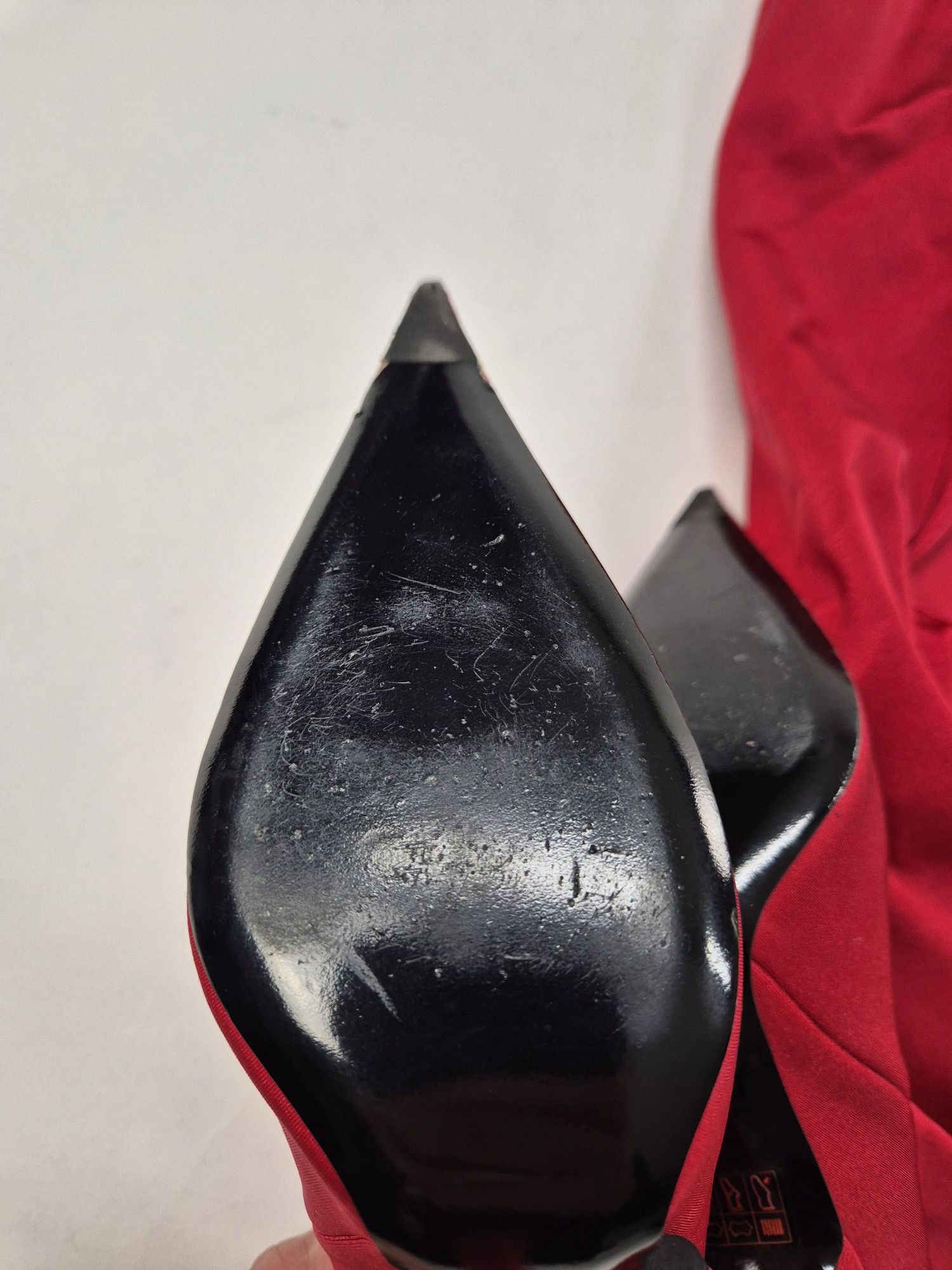 Balenciaga Balenciaga red leggings-high heel shoes Size US 8 / IT 38 - 14 Thumbnail