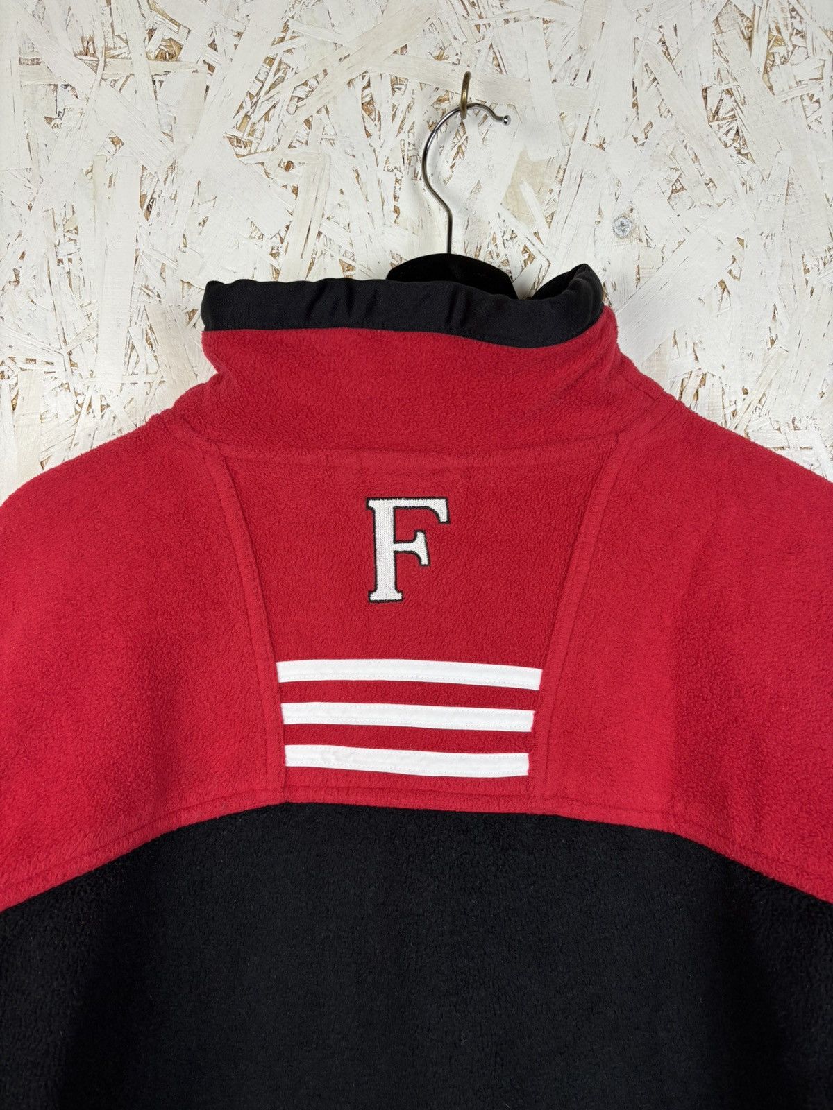 Adidas 90s Vintage Adidas Feyenoord Rotterdam Soccer Fleece Jacket Size US S / EU 44-46 / 1 - 7 Thumbnail