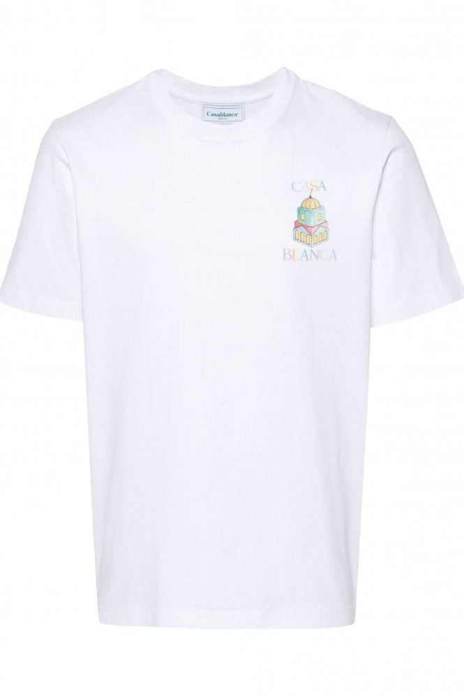 Casablanca o1mle0326 Printed T-Shirt Objects in White Size US S / EU 44-46 / 1 - 1 Thumbnail