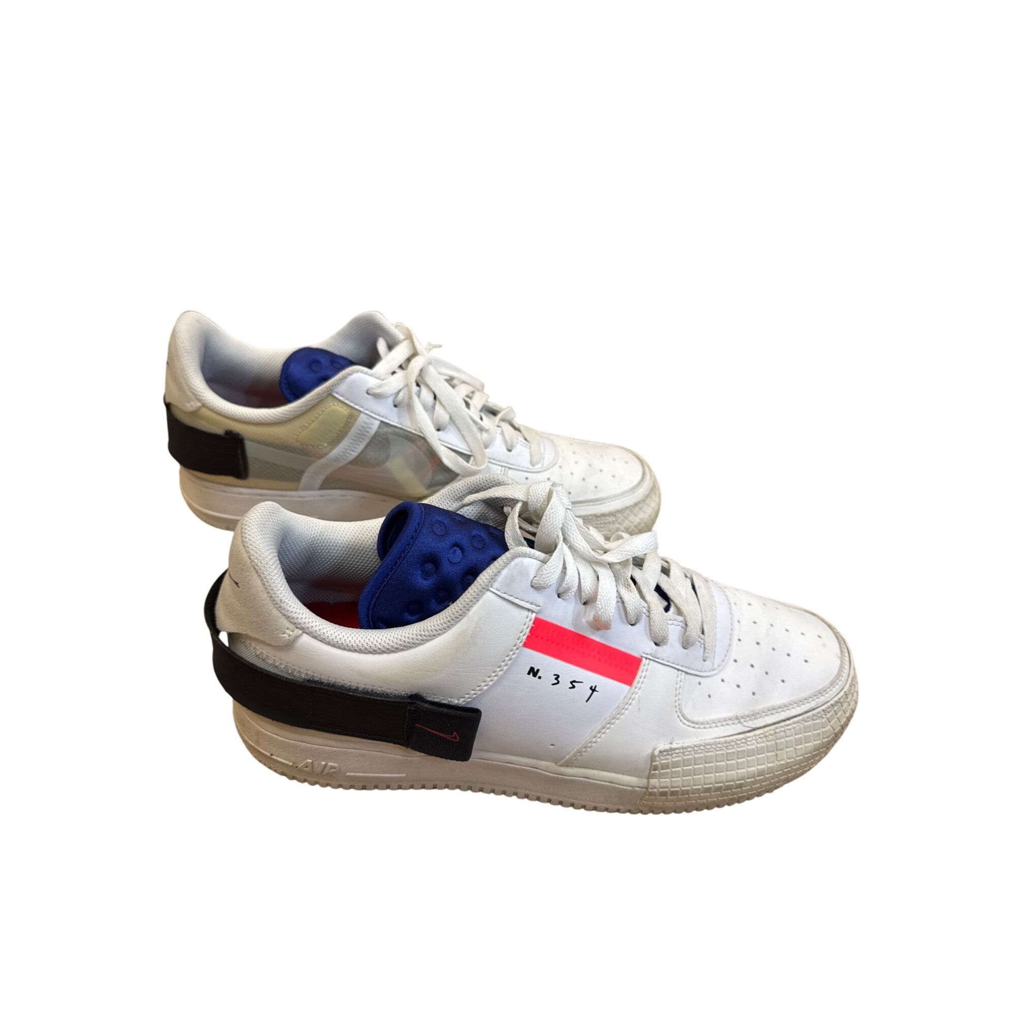 Nike Nike Air Force 1 Type Summit CI0054-100 Mens white sneakers Size US 12 / EU 45 - 4 Thumbnail