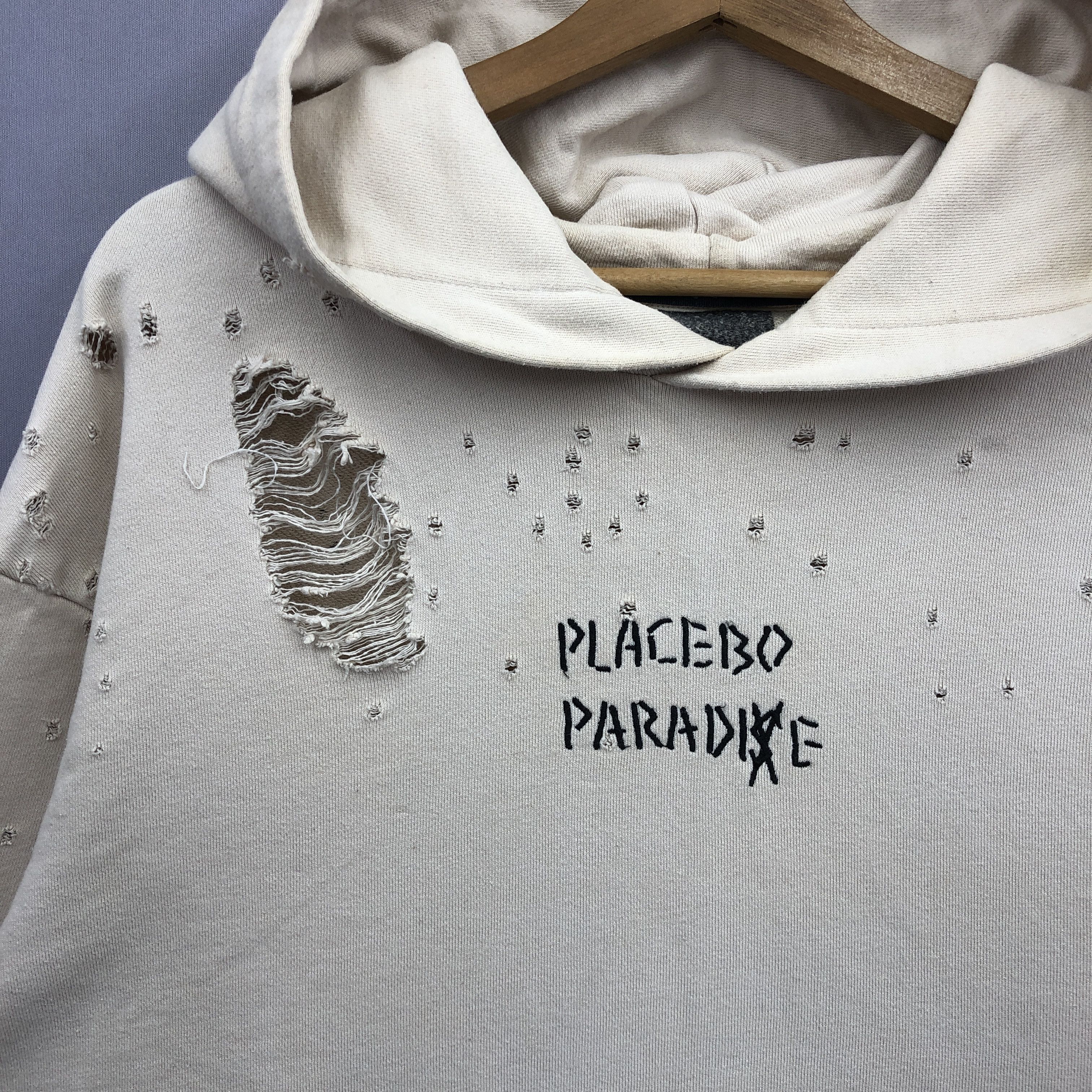 Ksubi Vintage Ksubi Placebo Paradise Hoodie Sweater Sweatshirt Size US XL / EU 56 / 4 - 6 Thumbnail