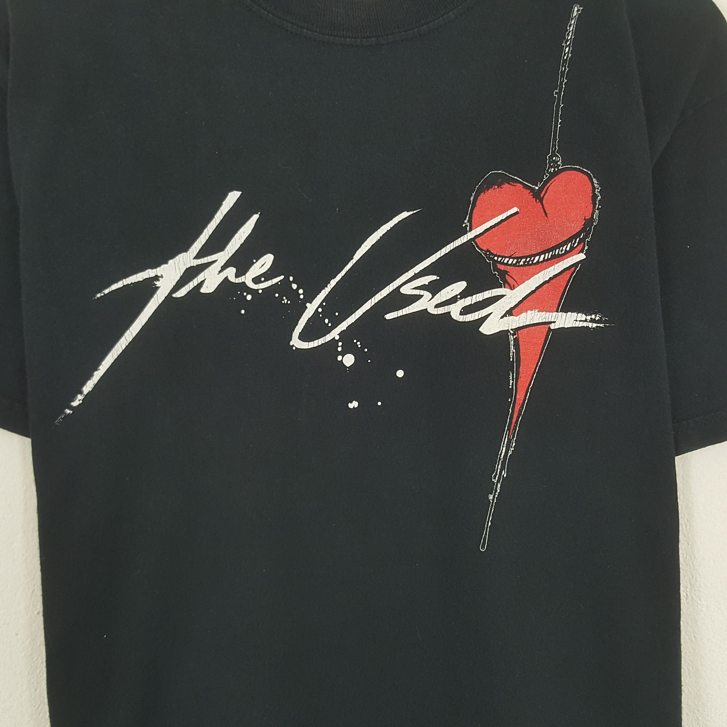 Band Tees × Vintage Vintage The Used American Rock Band Tshirt Size US M / EU 48-50 / 2 - 2 Thumbnail