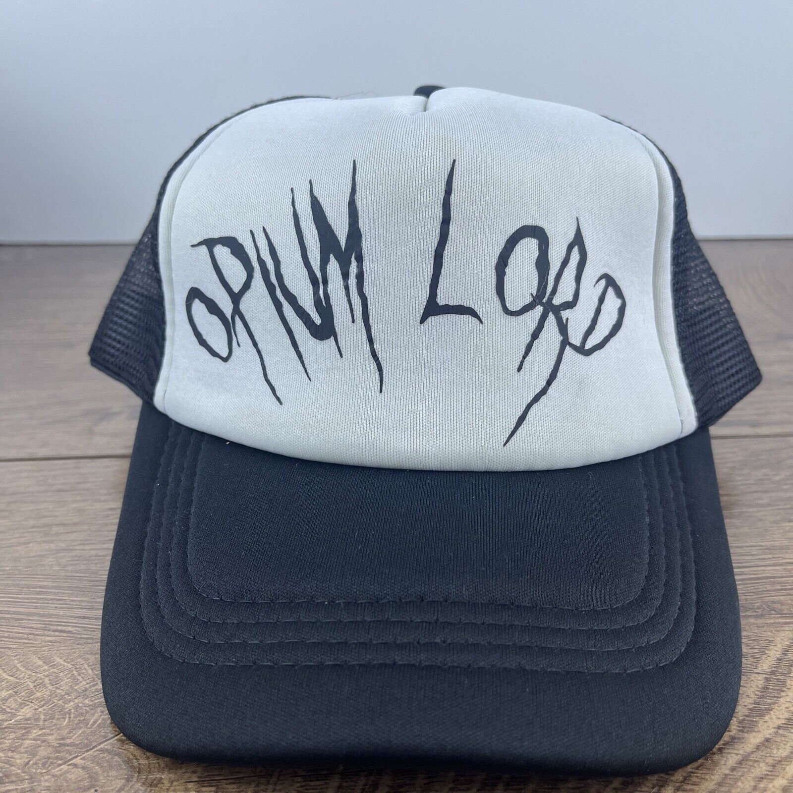 Other Opium Lord Hat White Hat Adjustable Adult Size Hat White Cap Size ONE SIZE - 2 Thumbnail