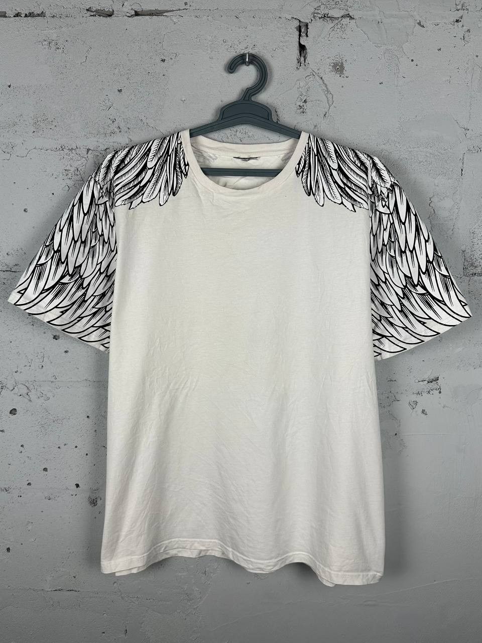 Affliction × Southpole × Tapout White Affliction Style Wings Skull Tiger T-Shirt Size US XL / EU 56 / 4 - 2 Thumbnail