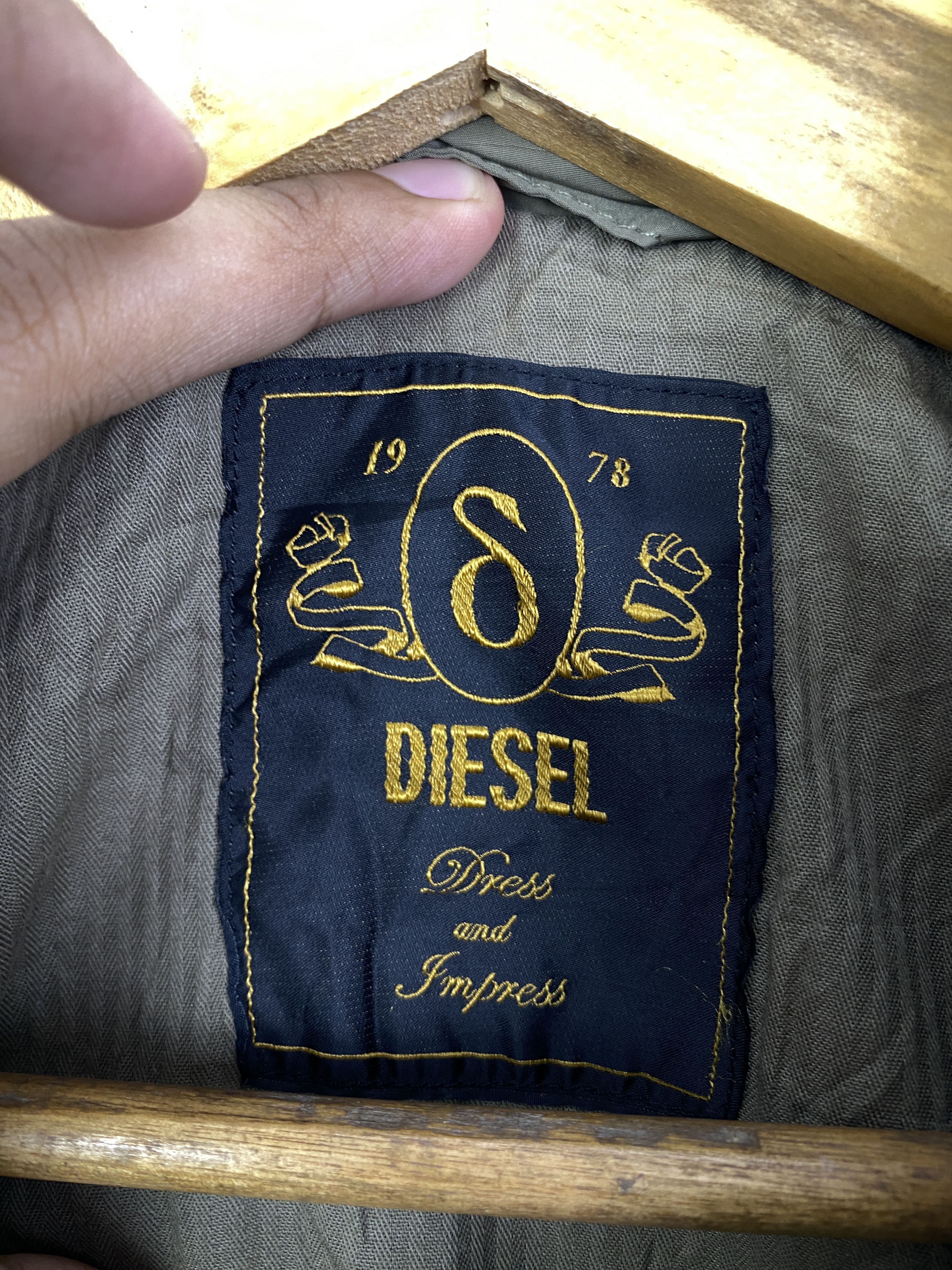 Diesel Vintage Diesel Military Style Field Jacket JA0235 Size US M / EU 48-50 / 2 - 5 Thumbnail