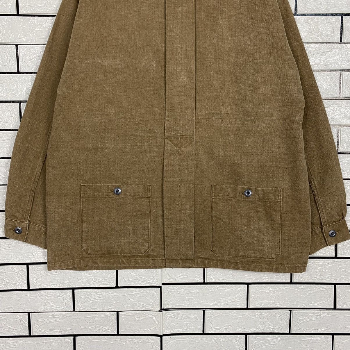 Nigel Cabourn 🔥VINTAGE CHORE WORK JACKET NIGEL CABOURN DETROIT DUCK CANVAS Size US L / EU 52-54 / 3 - 10 Thumbnail