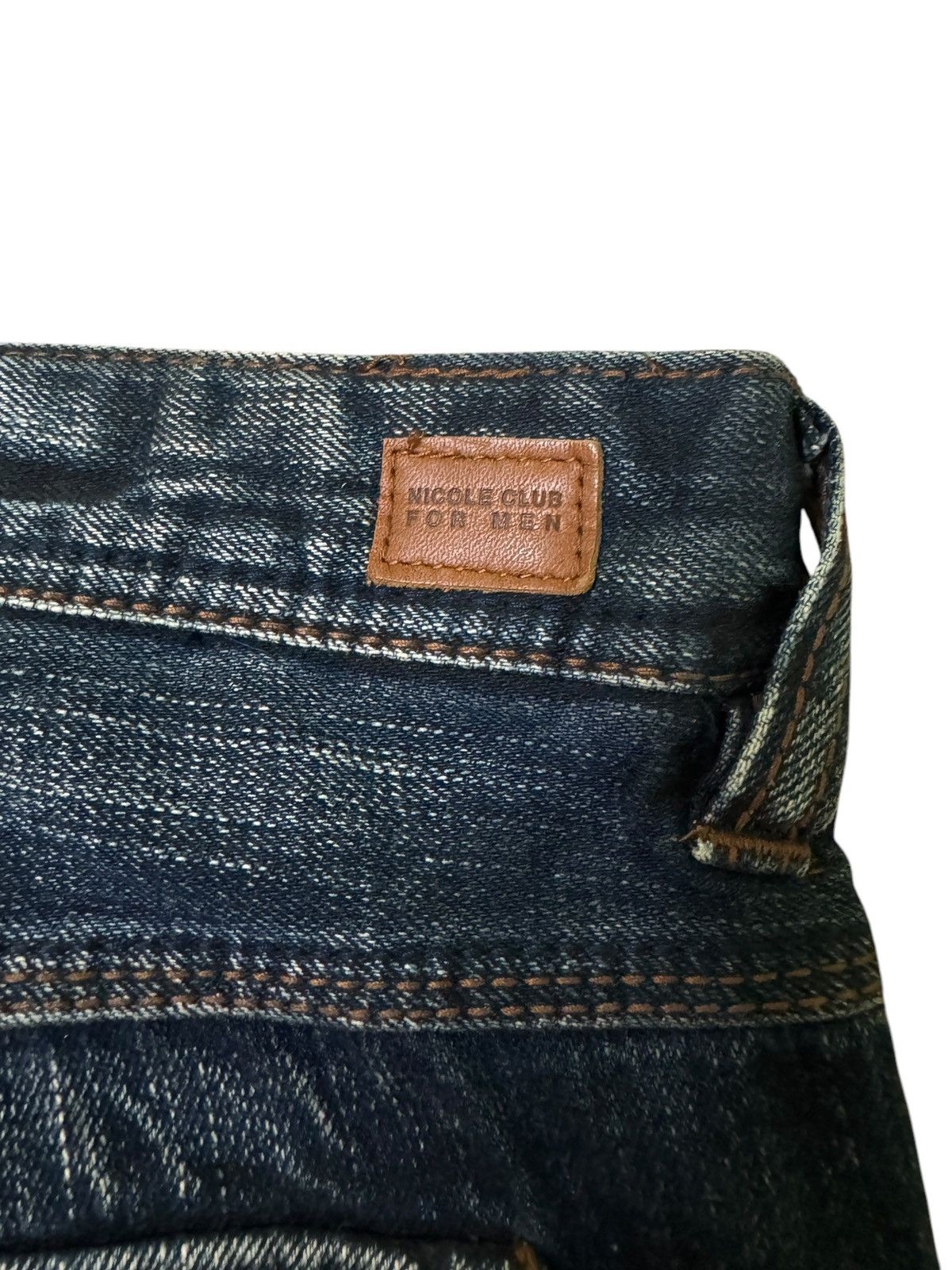 Hysteric Glamour NCFM Nicole Club for Men Distressed Washed Flare Y2K Style Size US 34 / EU 50 - 18 Thumbnail