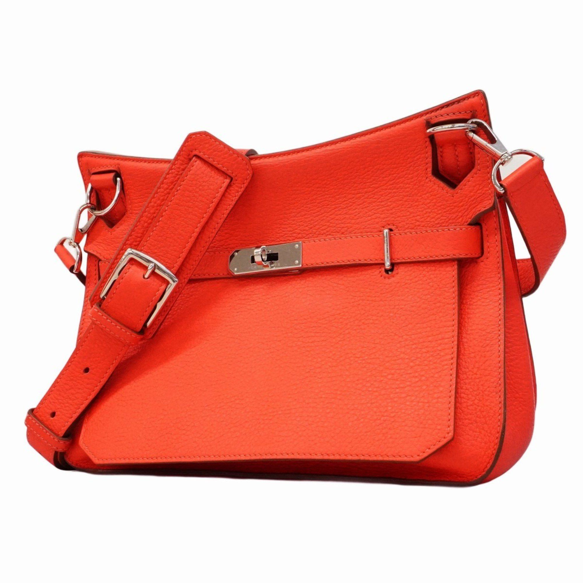 Hermes Shoulder Bag Gypsiere 28 Togo Rose Jaipur P Engraved Ladies, Women's