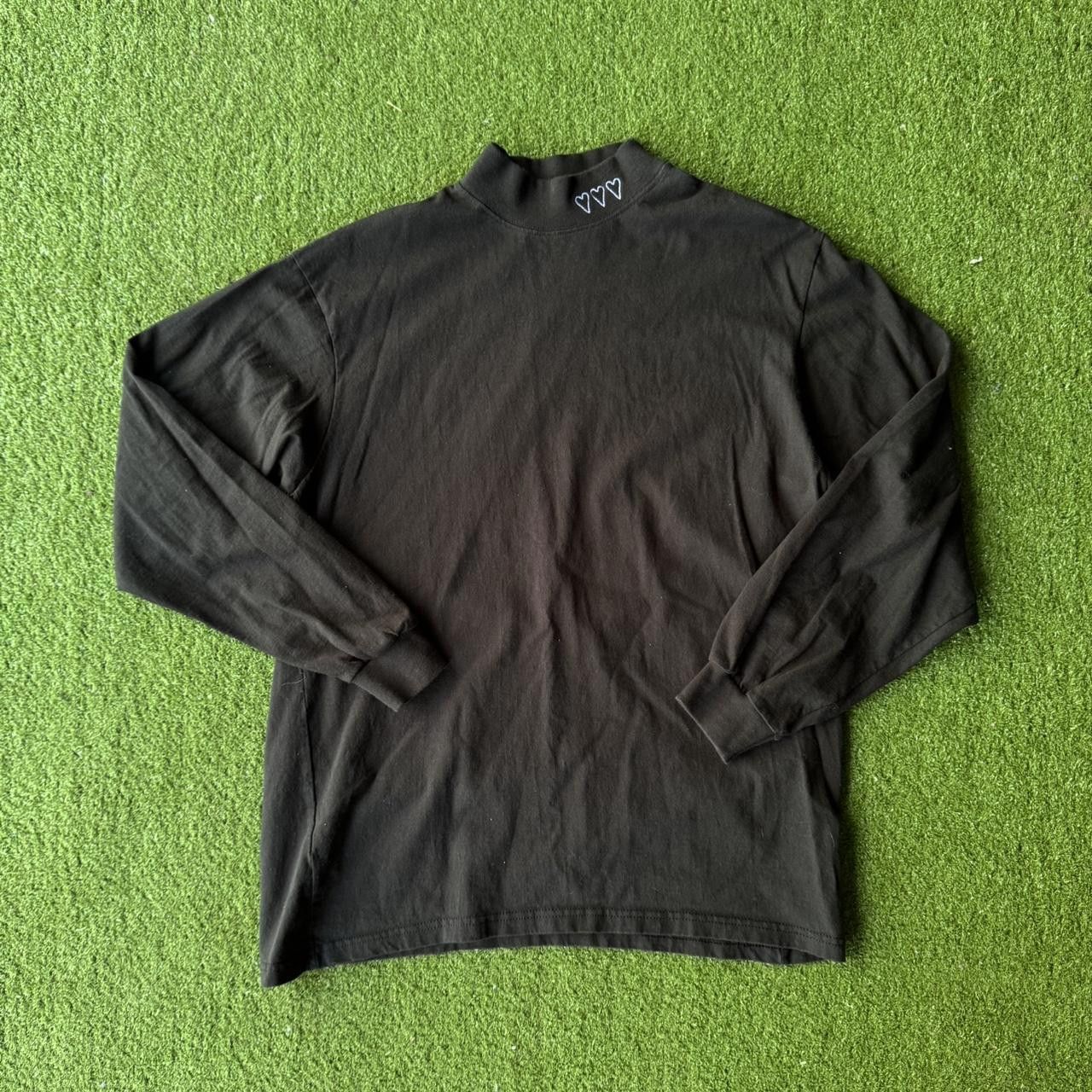 Red Kap Black Red Kaplong sleeve shirt with embroidered hearts Size M / US 6-8 / IT 42-44 - 1 Thumbnail