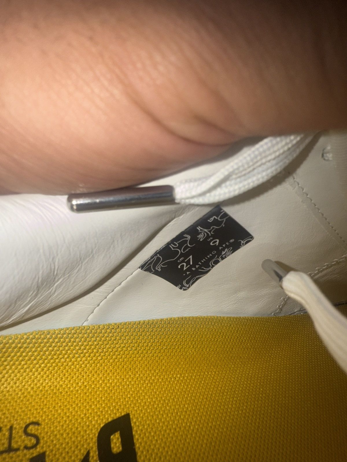 Bape Orange Cloud bapesta #3 Size US 9 / EU 42 - 9 Thumbnail