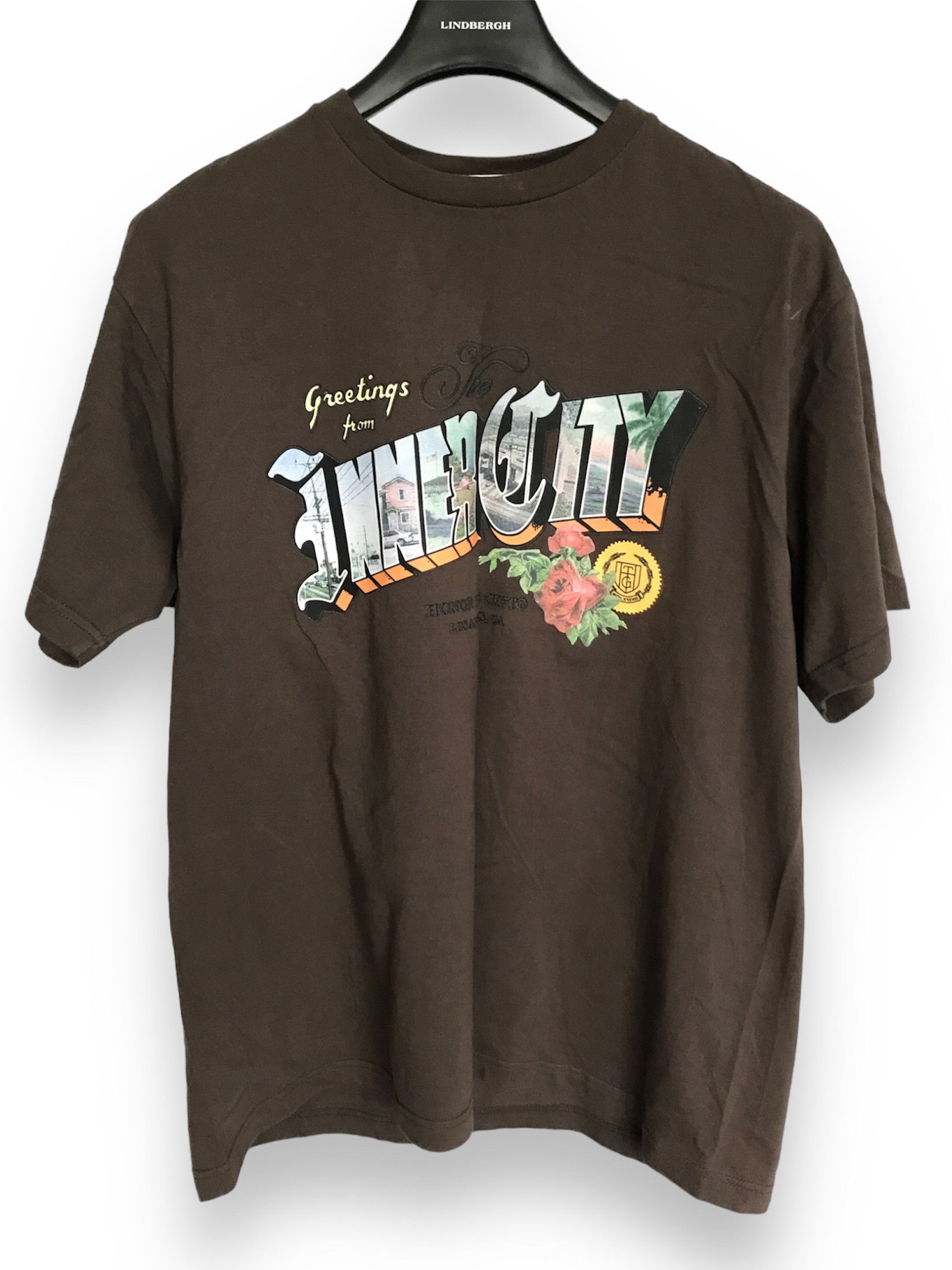 Honor the Gift YEEZY x HONOR THE GIFT GREETINGS PRINTED T-SHIRT Size US L / EU 52-54 / 3 - 1 Thumbnail