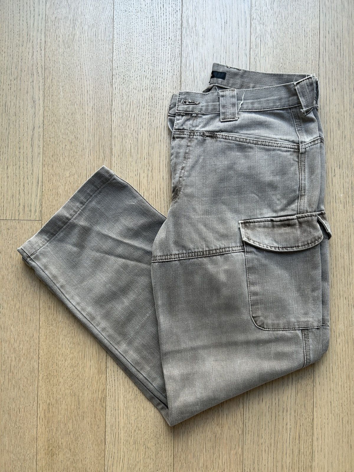Beams Plus Beans Vintage Japan Cargo Workwear Pants Size US 33 - 2 Thumbnail