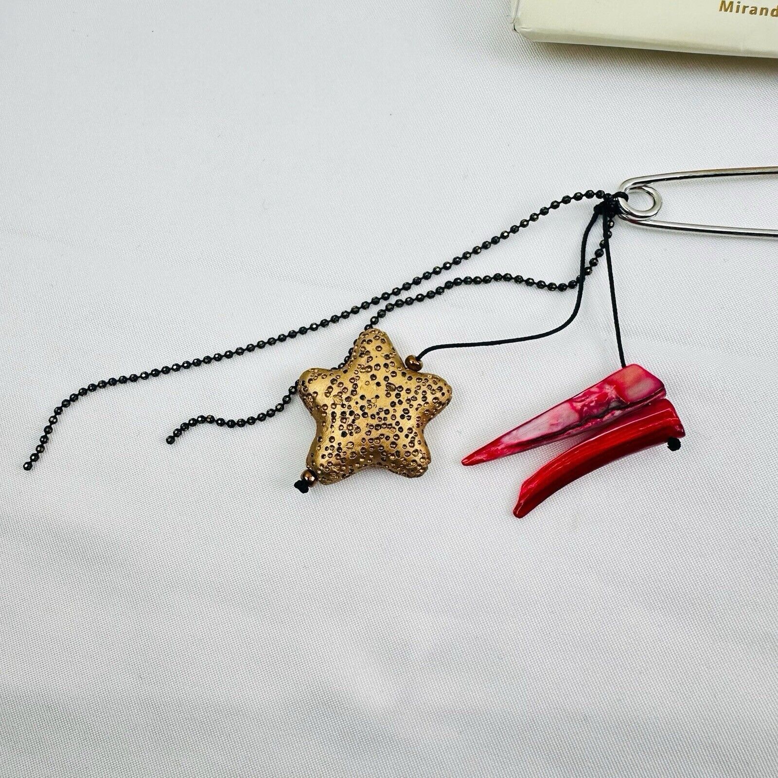 Other Miranda Konstantinidou Konplott Brooch Pin Star Dangle Art Size ONE SIZE - 2 Thumbnail