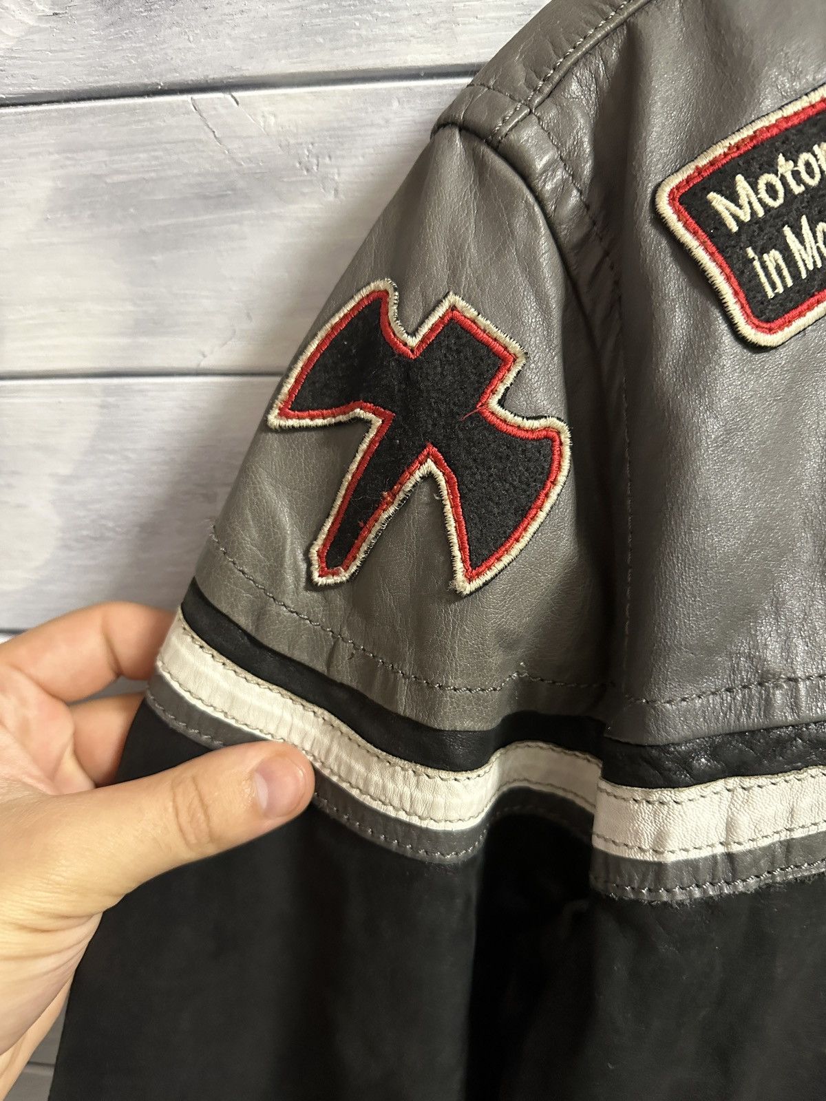 Other Rare 4 Wards Leather Jacket Racing Motorcycle Size US M / EU 48-50 / 2 - 5 Thumbnail