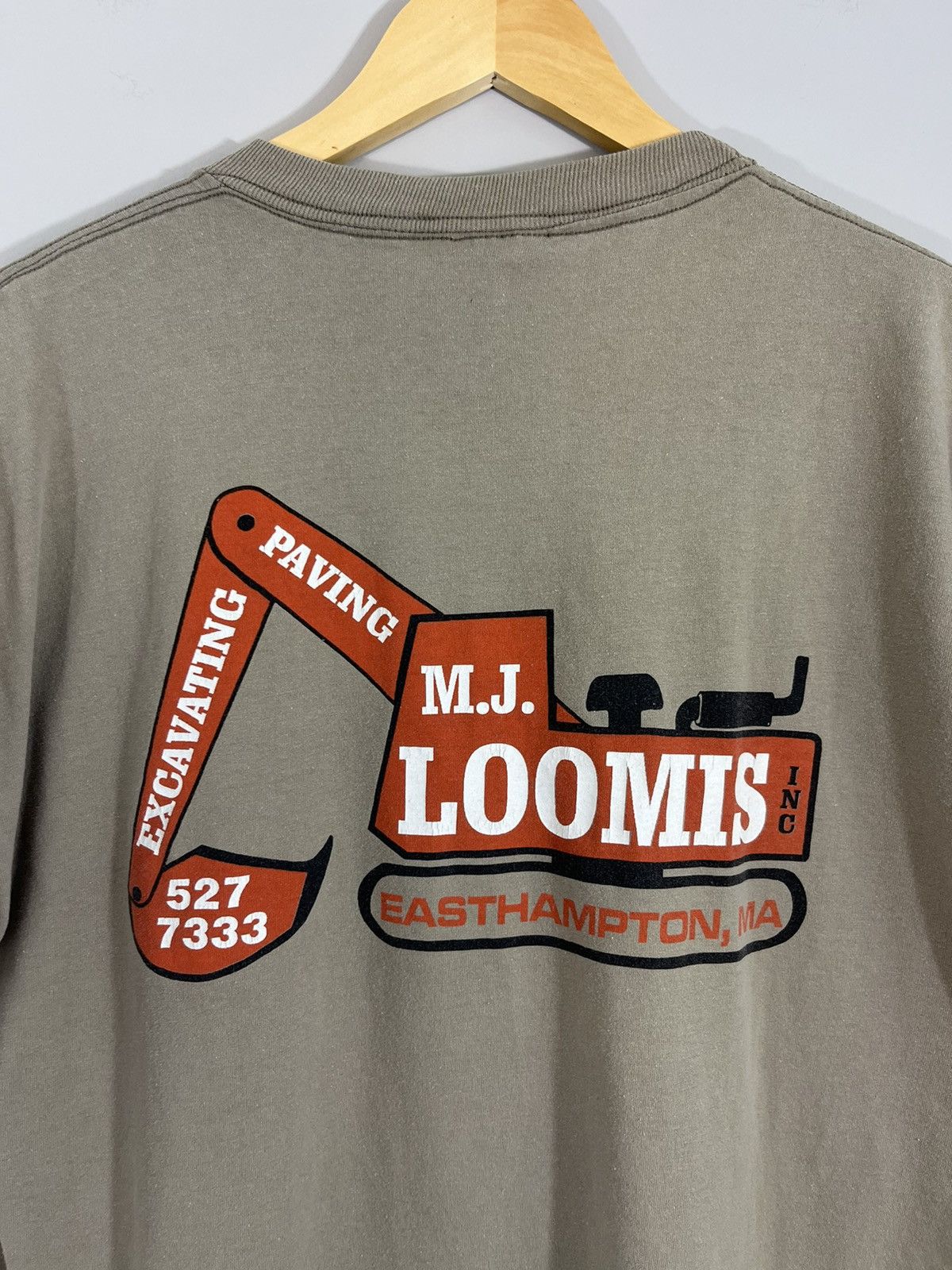 Vintage Vintage Construction Equipment Distressed Boxy Tee Size US XXL / EU 58 / 5 - 1 Thumbnail