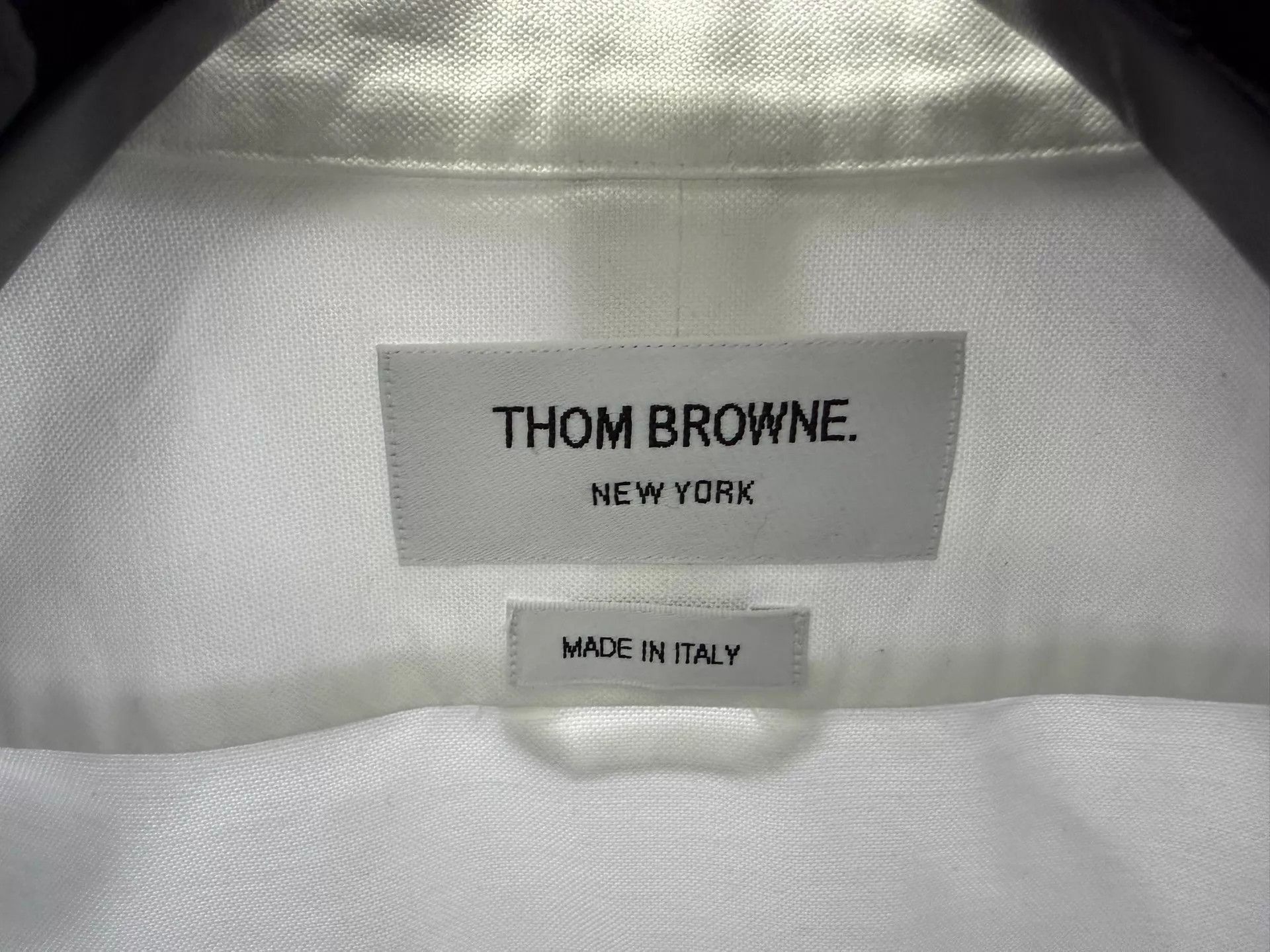 Thom Browne Thom Browne Classic 4-Bar White Oxford Shirt Size 5 Size US XXL / EU 58 / 5 - 3 Thumbnail