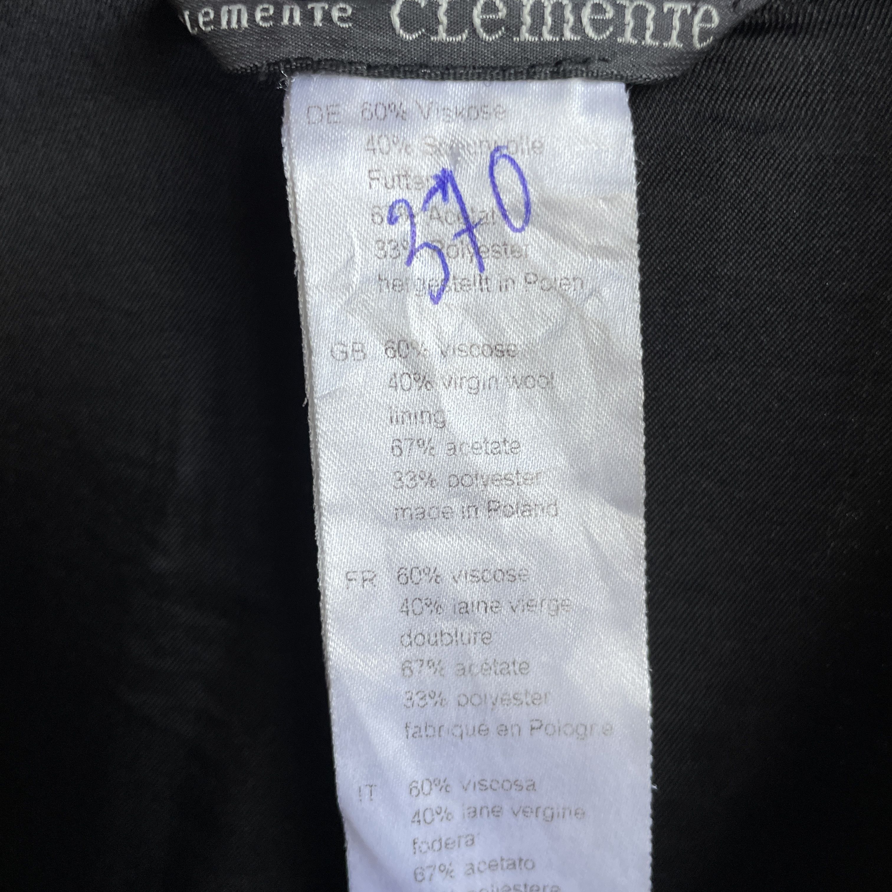 Other Elemente Clemente Viscose Wool Boucle Double Breasted Coat Size M / US 6-8 / IT 42-44 - 10 Thumbnail