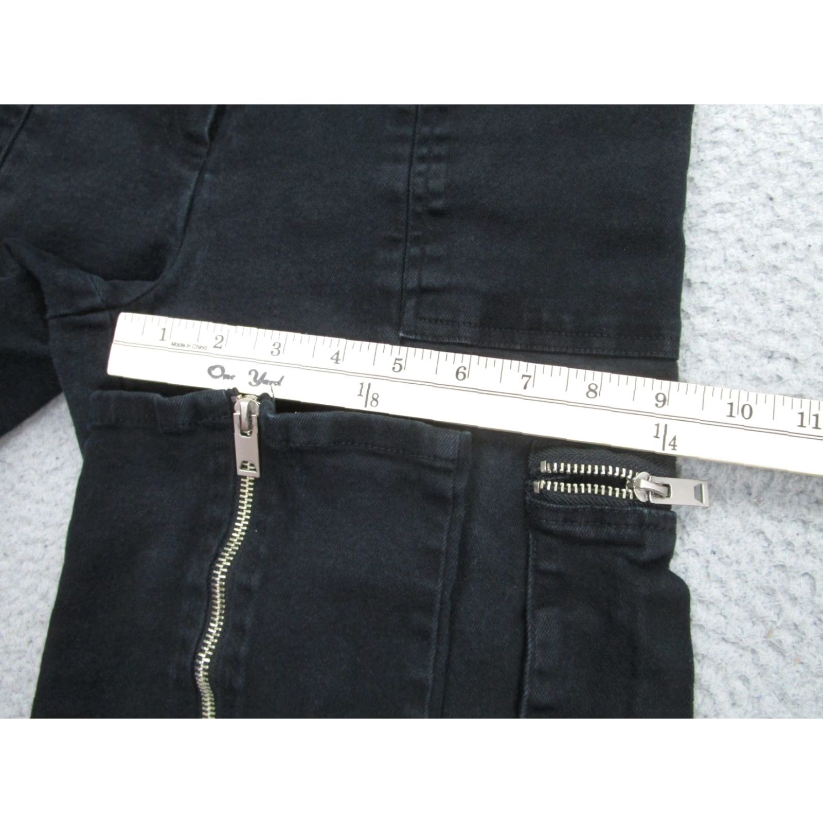 I.AM.GIA VINTAGE I.AM.GIA Pants Womens Medium Cargo Pants with Zip Off Legs Black Streetwear Utility Pockets Size 32" / US 10 / IT 46 - 7 Thumbnail