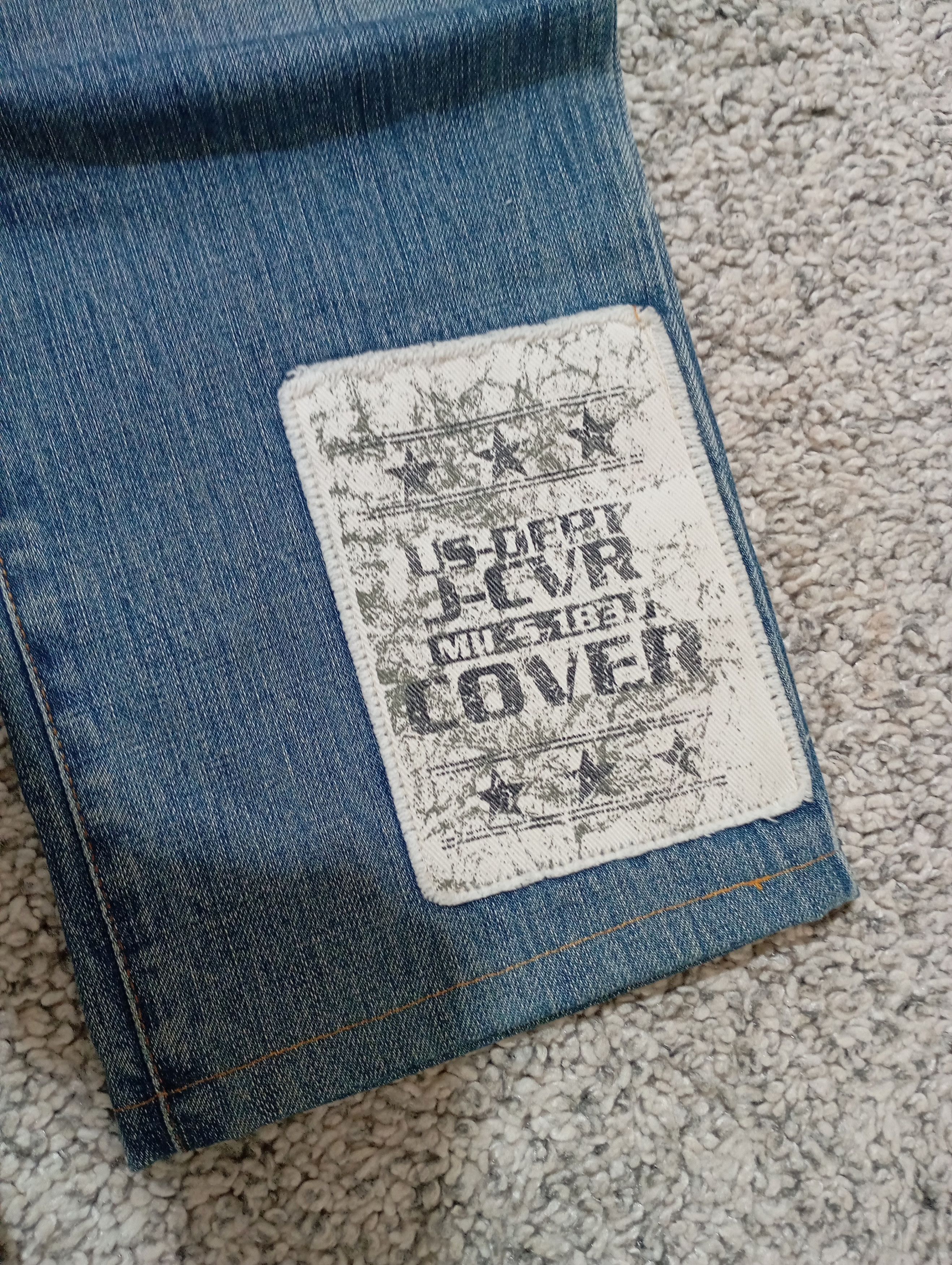 Vintage Cover USA Marins Multi Pockets Patched Denim Pants Size US 31 - 9 Thumbnail