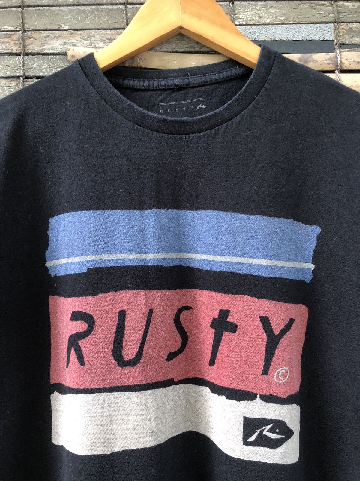 Rusty 🔥RARE🔥Rusty Big Logo Tshirts Size US L / EU 52-54 / 3 - 2 Thumbnail