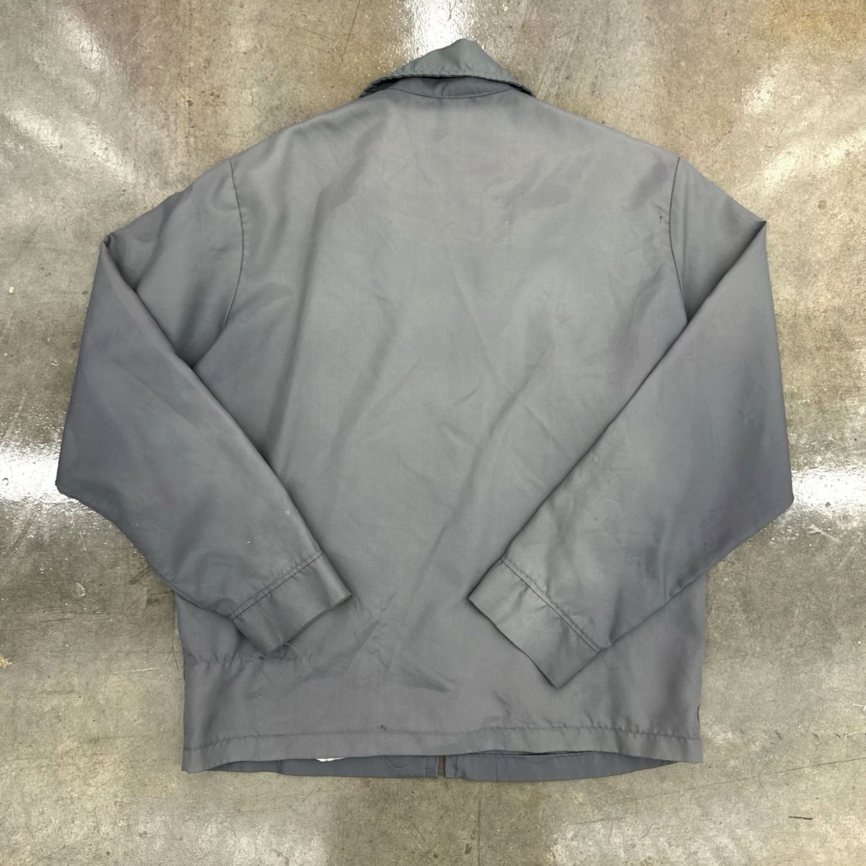 Brooksfield VINTAGE Brookfield Uniforms Jacket Lightweight Zip Up Nylon Distressed Short M Size US 31 - 7 Thumbnail