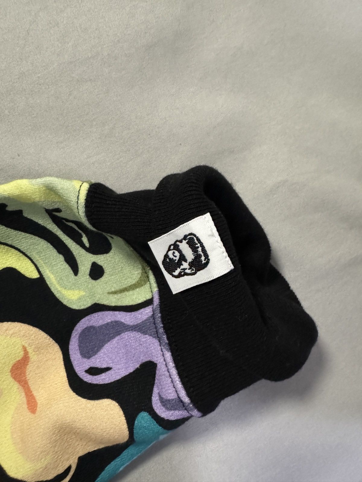 Bape BAPE Multicolor Shark WGM Full Zip Hoodie (Black Base) Size US M / EU 48-50 / 2 - 8 Thumbnail