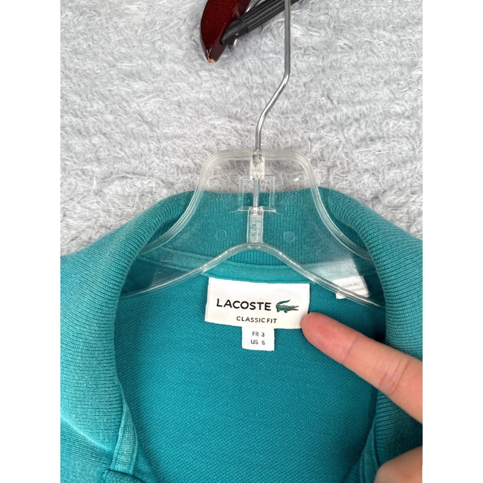 Lacoste Lacoste Polo Shirt Men Small Blue Short Sleeve 100% Cotton Jersey Slim Fit Regular Size S Size US S / EU 44-46 / 1 - 7 Thumbnail