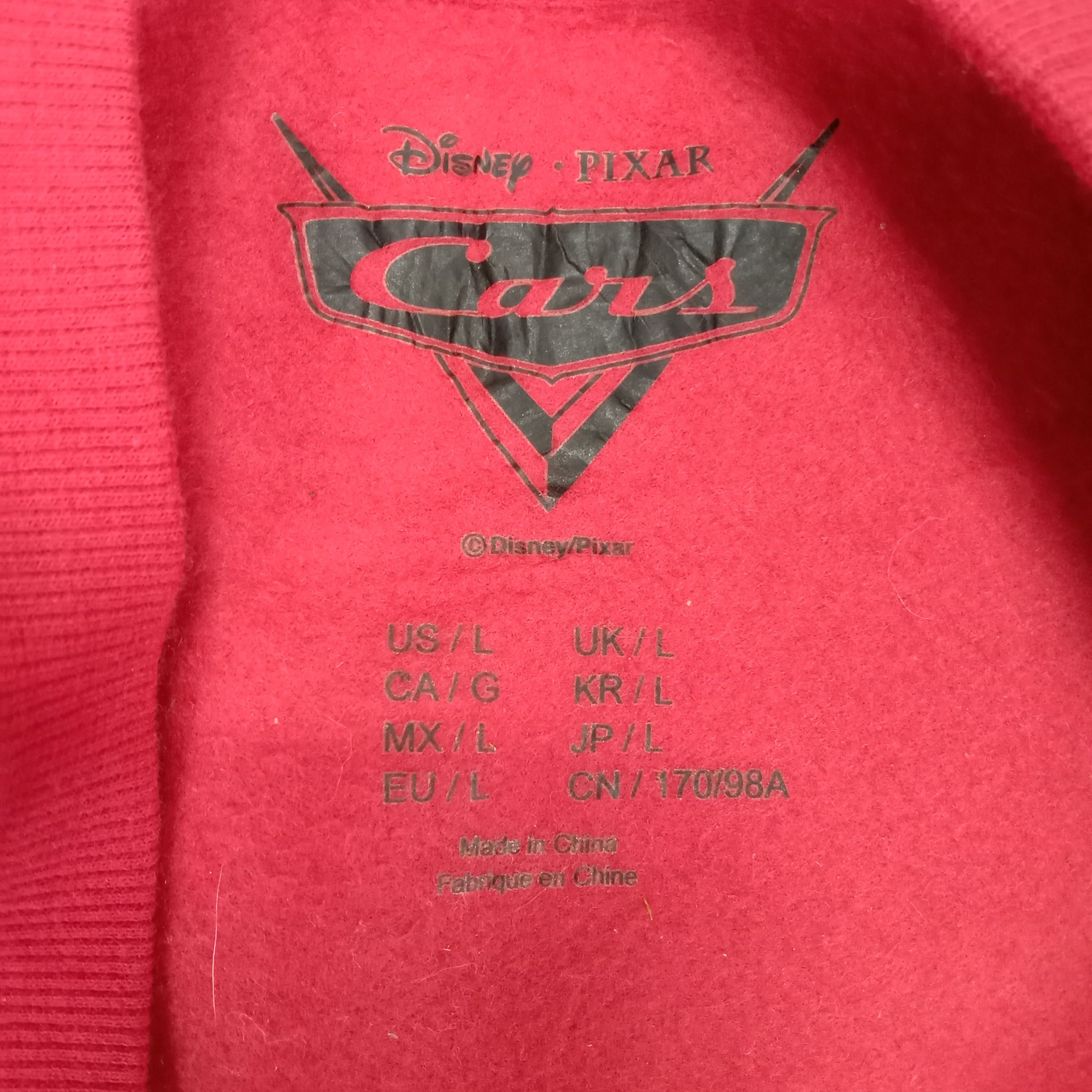 Disney × Vintage Lightning McQueen Disney Cars Movie dsSweatshirt Size US M / EU 48-50 / 2 - 3 Thumbnail