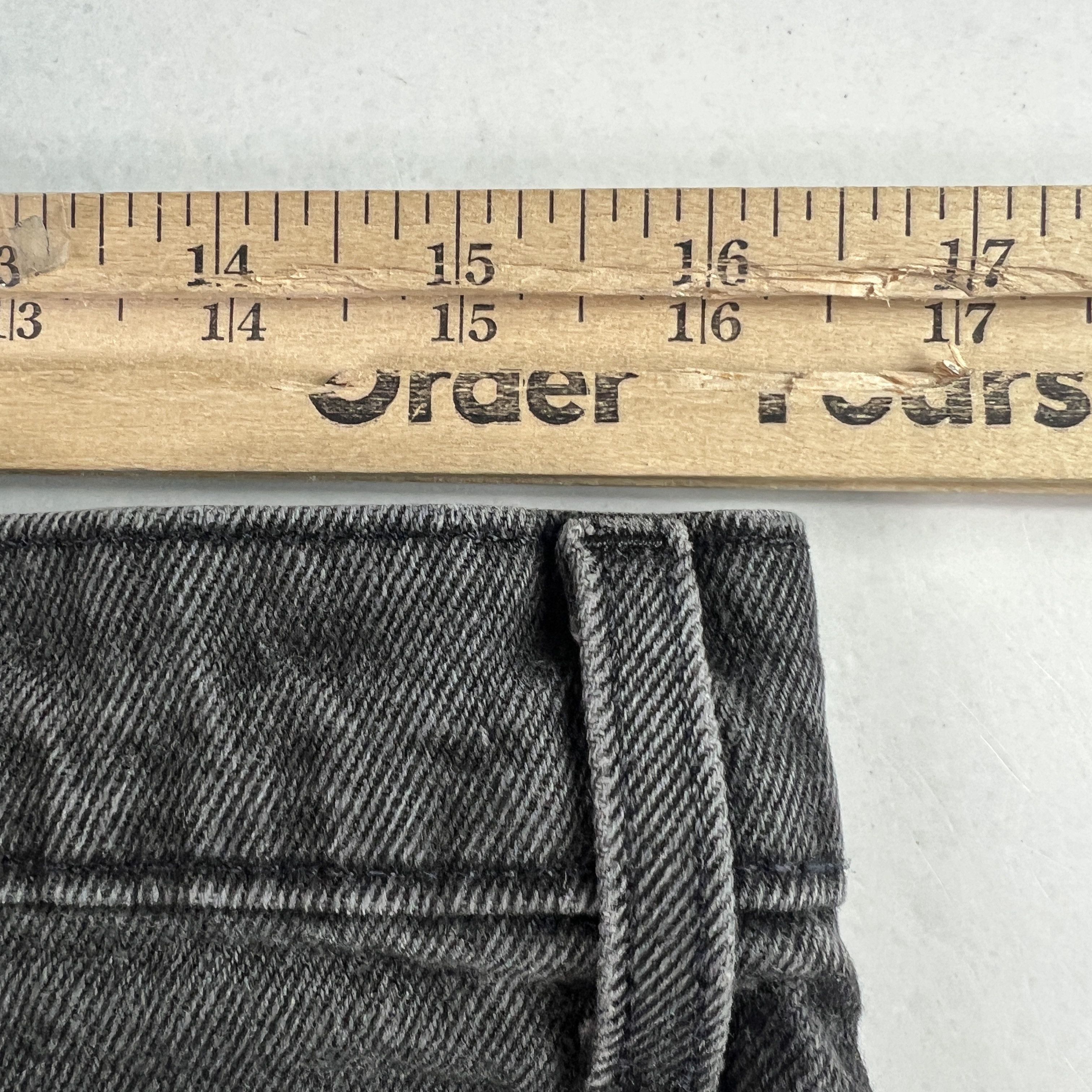 Levi's VTG 90s Levi's Jean 560 Loose Taper Black Denim Orange Tab Size US 32 / EU 48 - 23 Thumbnail