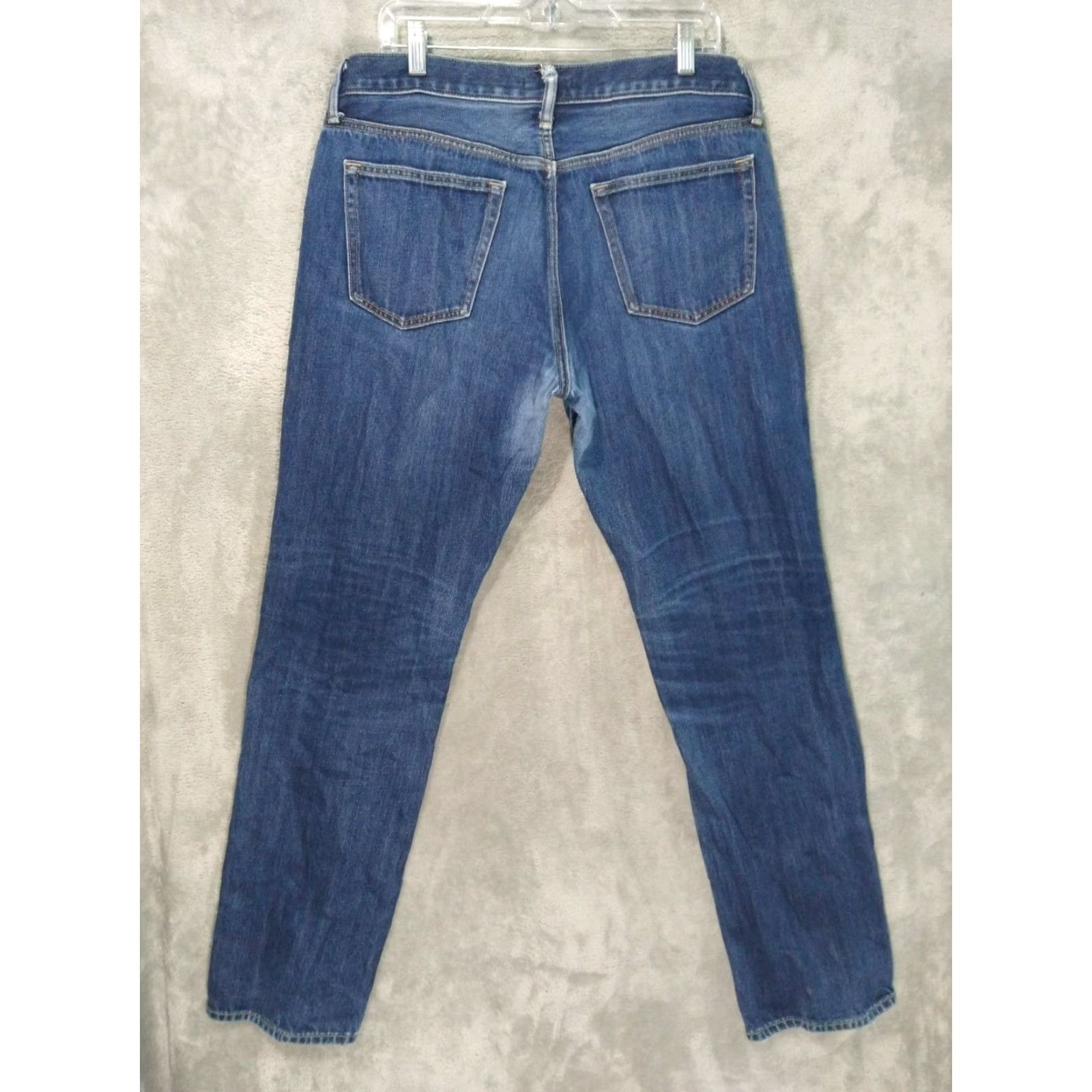 Uniqlo UNIQLO Jeans Men 36x34 Denim Straight Leg Mid Rise Regular Fit Blue 5-Pocket Mens 36 Waist 34 Inseam Stretch Regular Type: Jeans Size US 36 / EU 52 - 2 Thumbnail