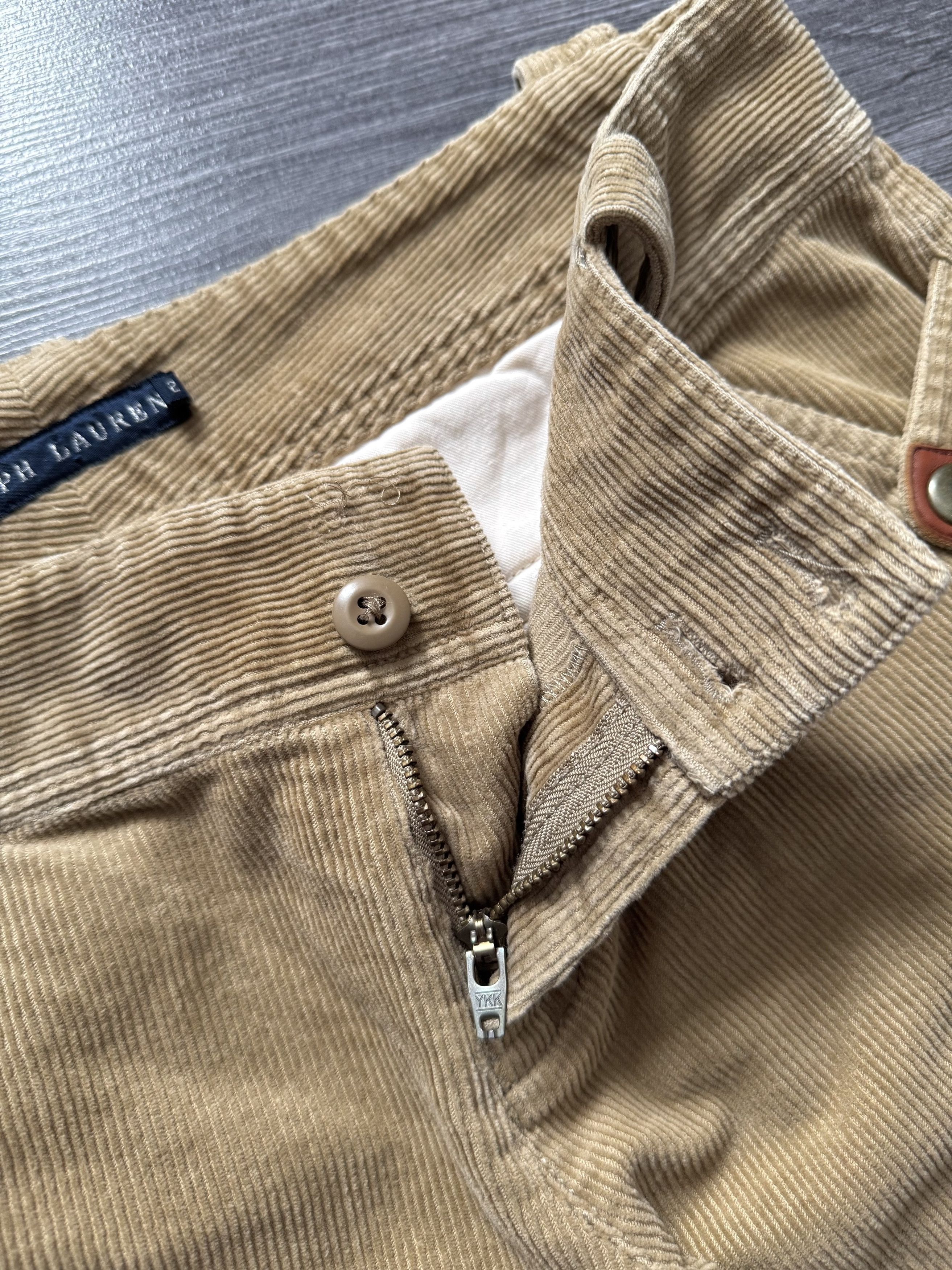 Polo Ralph Lauren Vintage 90s Polo Ralph Lauren Tactical Corduroy Flare Pants Size 26" / US 2 / IT 38 - 8 Thumbnail