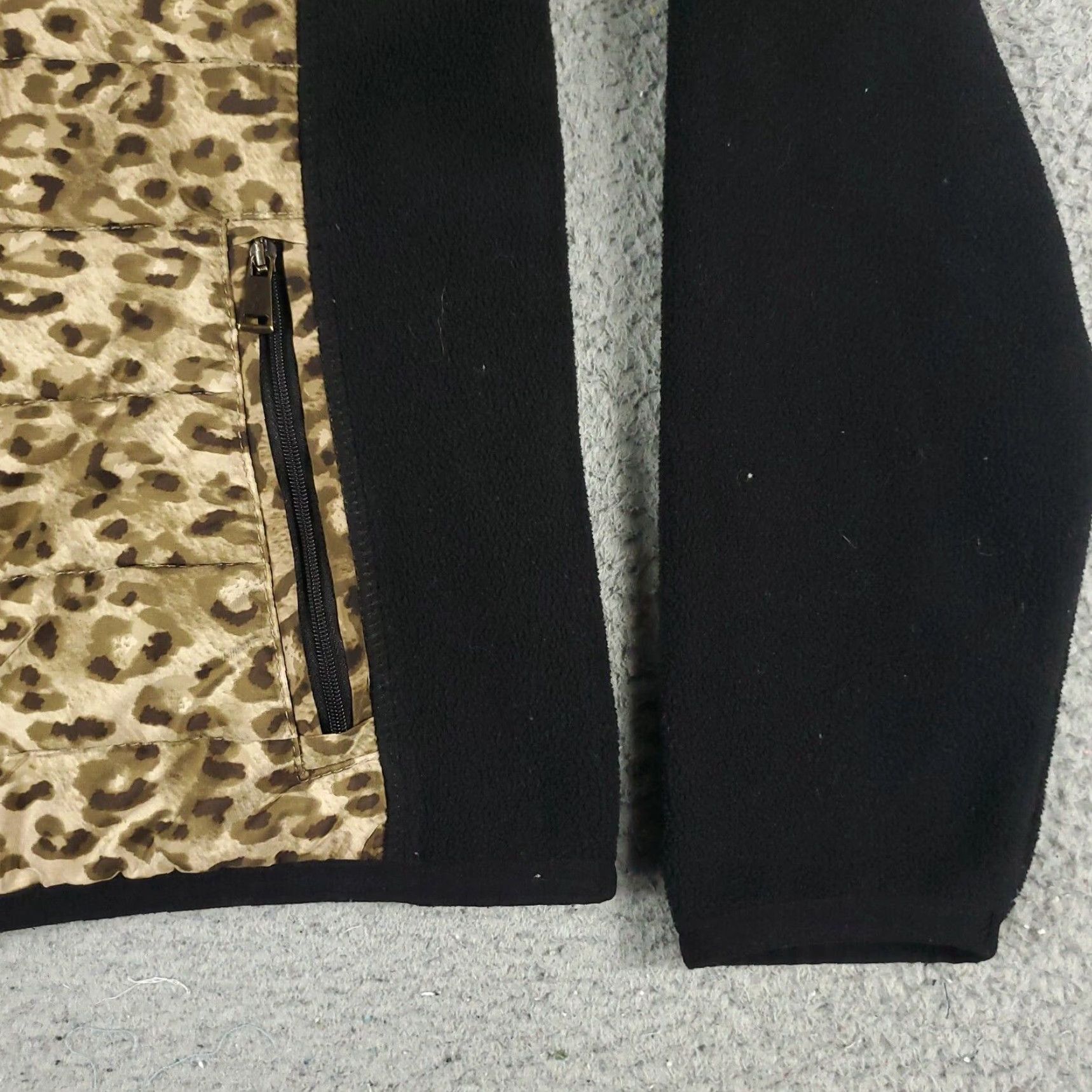 Ralph Lauren Ralph Lauren Jacket Womens Small Black Cheetah Print Full Zip Windbreaker Coat Shirt Size S / US 4 / IT 40 - 4 Thumbnail