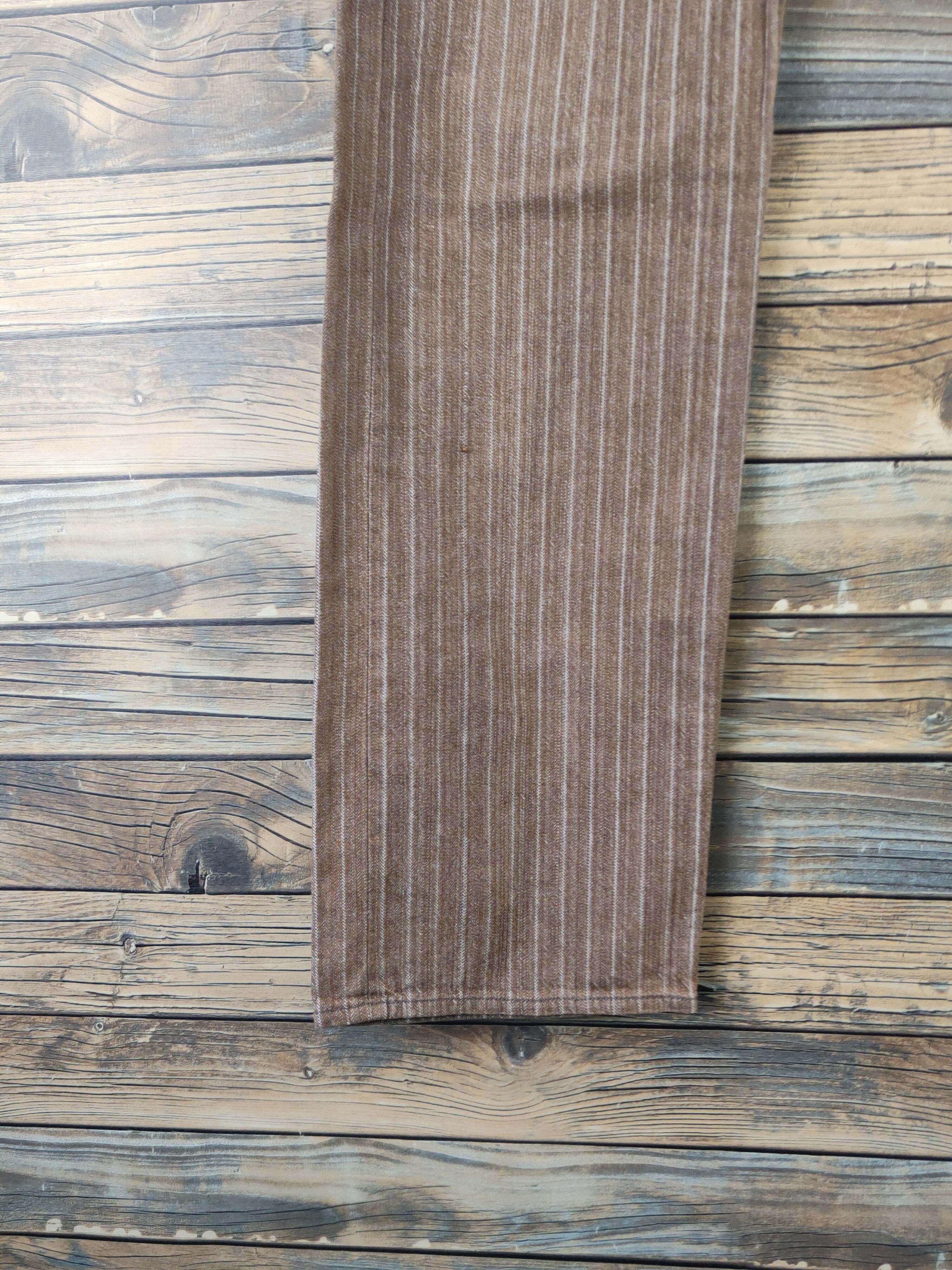 Japanese Brand DL Root Three Brown Multipocket Casual Pants #46-286T Size US 31 - 4 Thumbnail