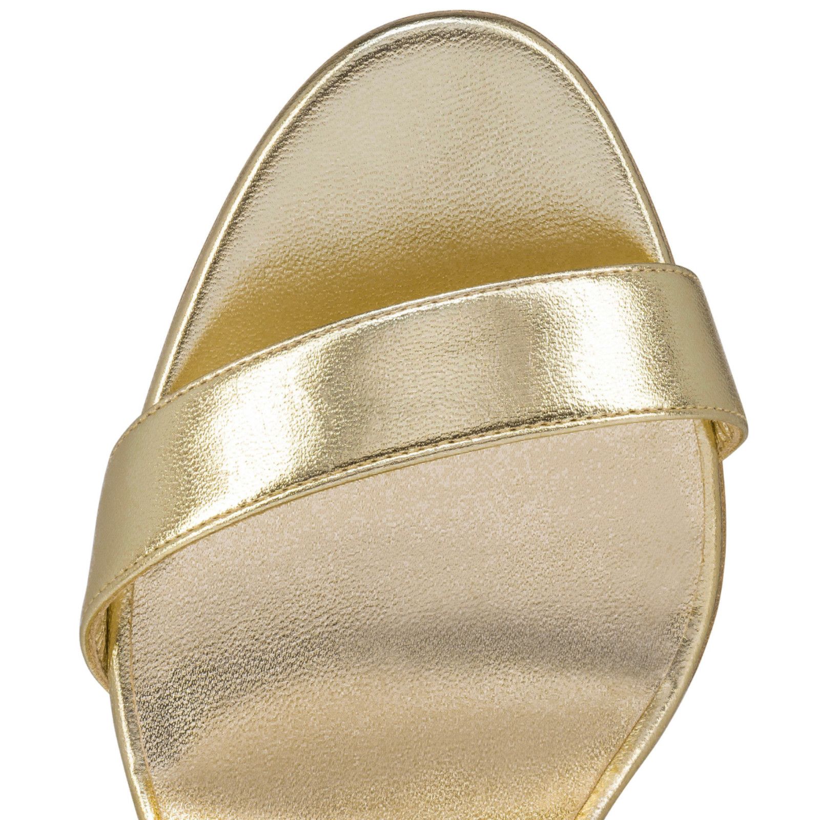 Christian Louboutin Christian Louboutin Loubigirl 85 Platine Gold Sandal Heel 42 Size US 12 / IT 42 - 11 Thumbnail
