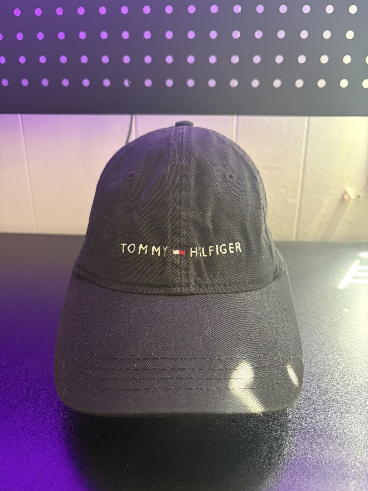 Tommy Hilfiger Tommy Hilfiger Black adjustable cap Size ONE SIZE - 1 Thumbnail